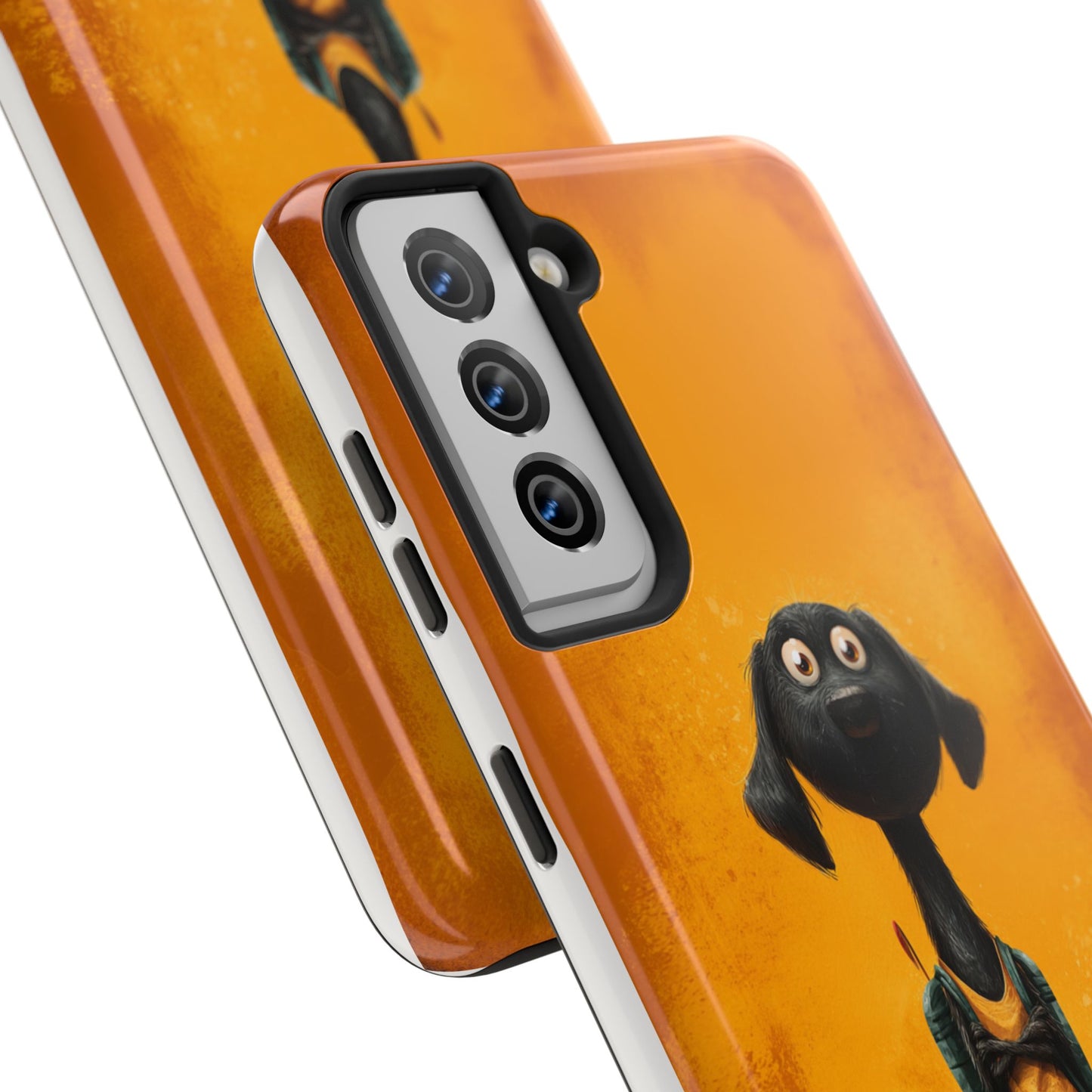 Cute Dog Art Tough Phone Case for Animal Lovers