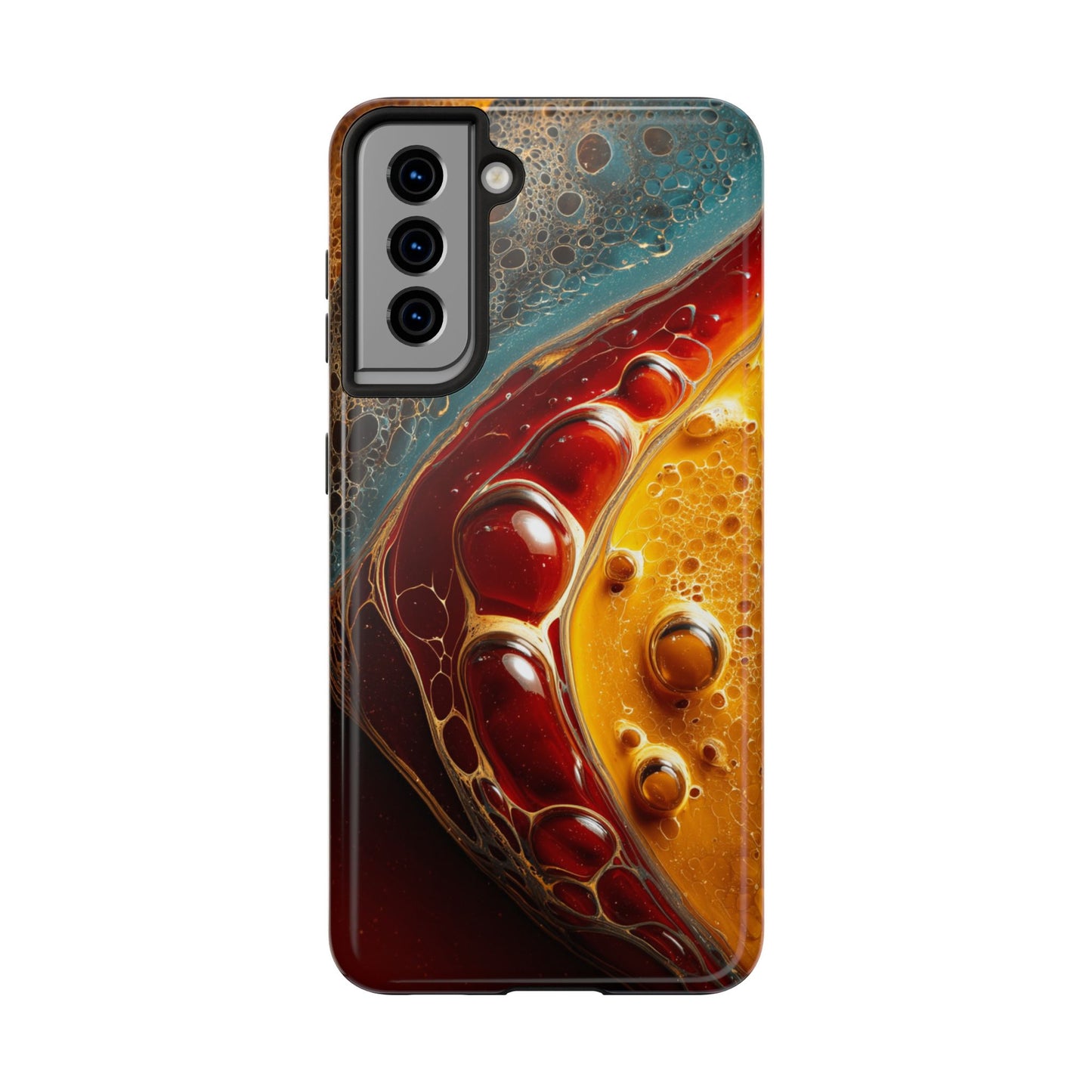 Vibrant Abstract Tough Phone Case - Colorful Protection for Your Device