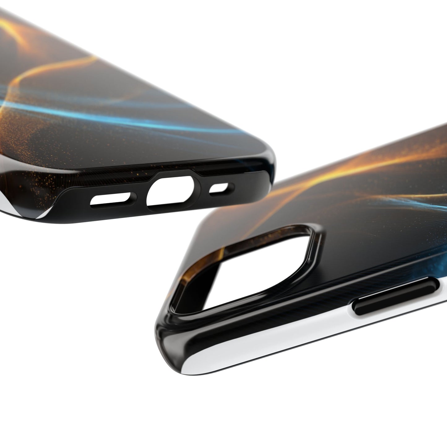 Dynamic Wave Tough Phone Case - Durable and Stylish