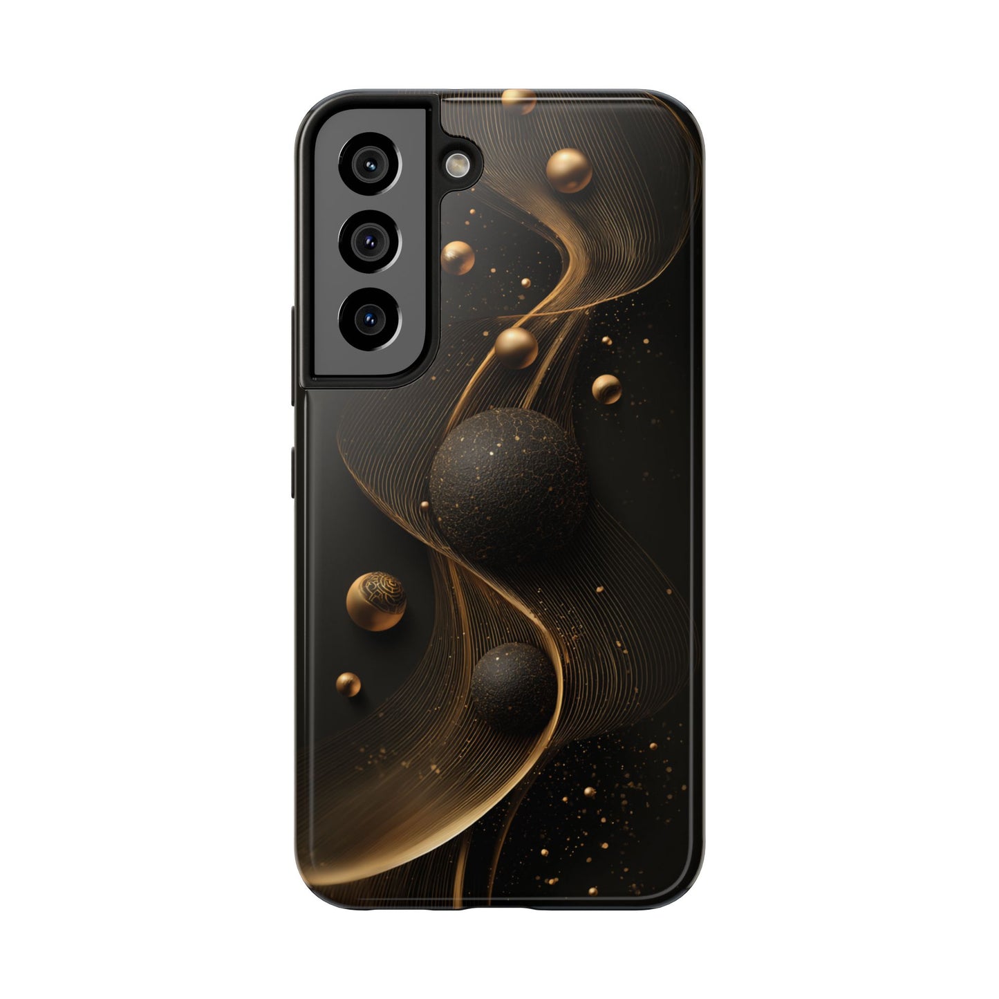 Elegant Abstract Galaxy Tough Phone Case - Perfect for Cosmic Art Lovers