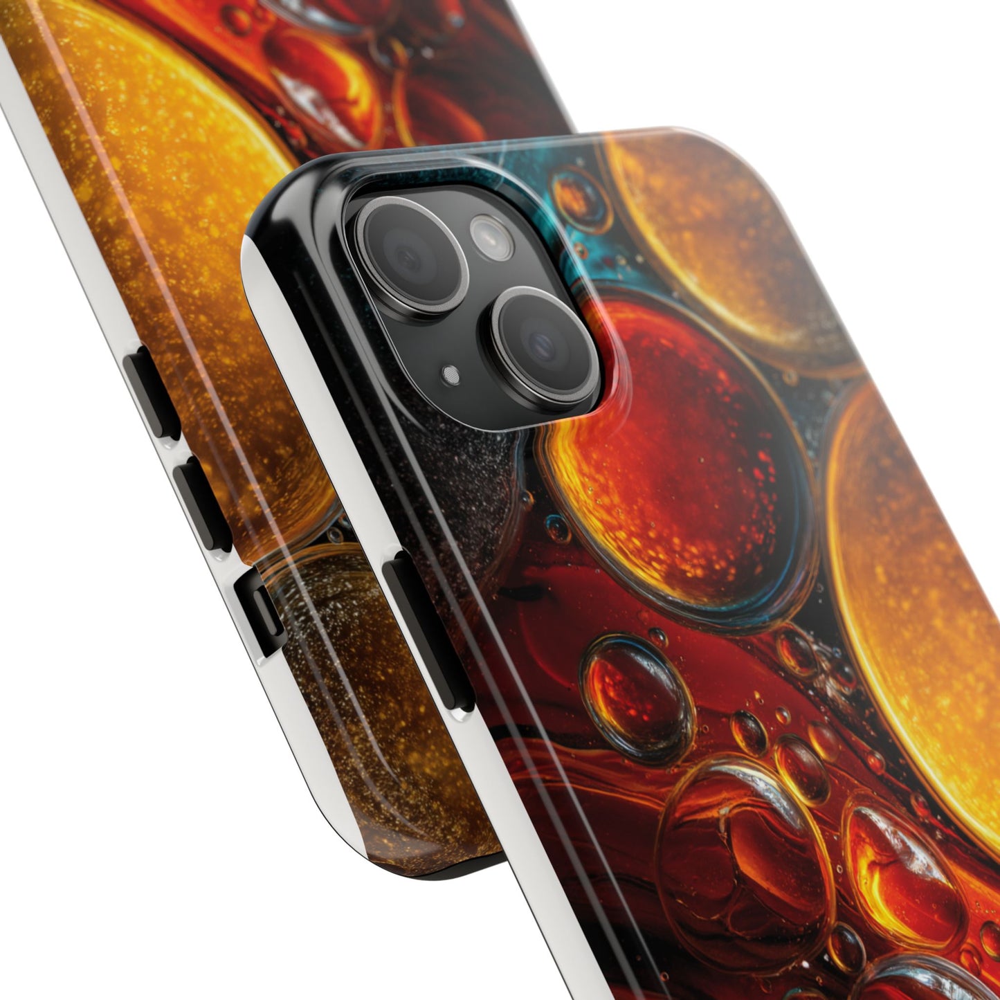 Vibrant Abstract Tough Phone Case - Protective Cover with Colorful Design