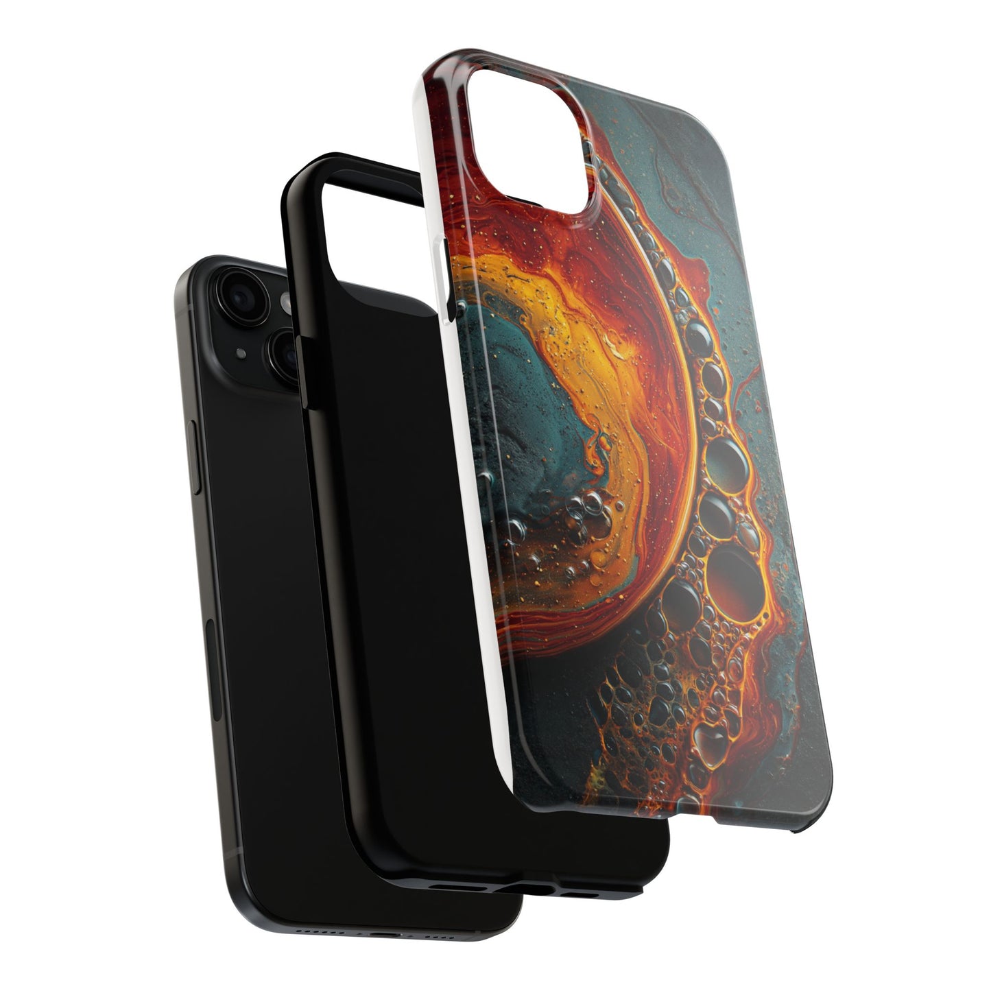 Vibrant Abstract Tough Phone Cases - Stylish Protection