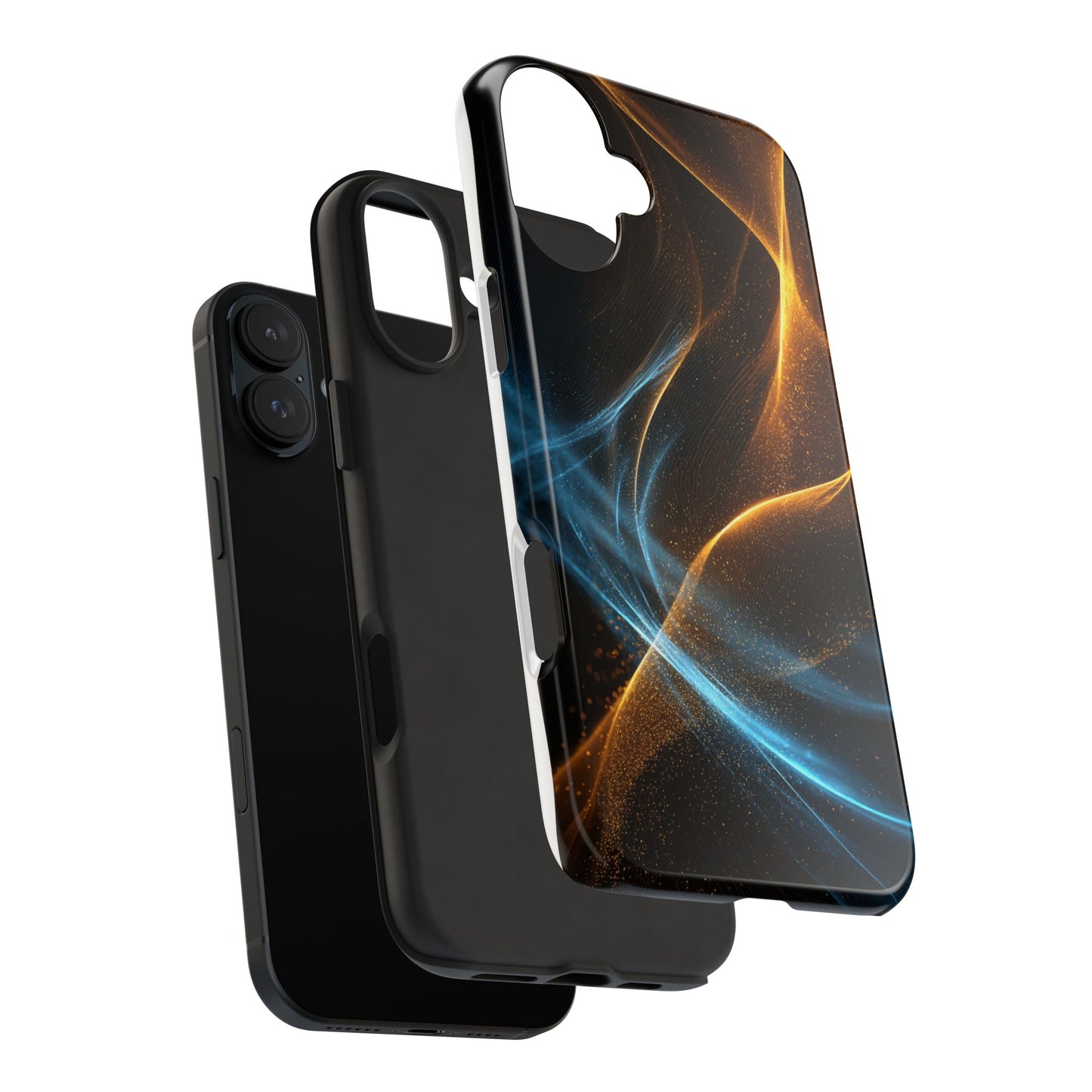Dynamic Wave Tough Phone Case - Durable and Stylish