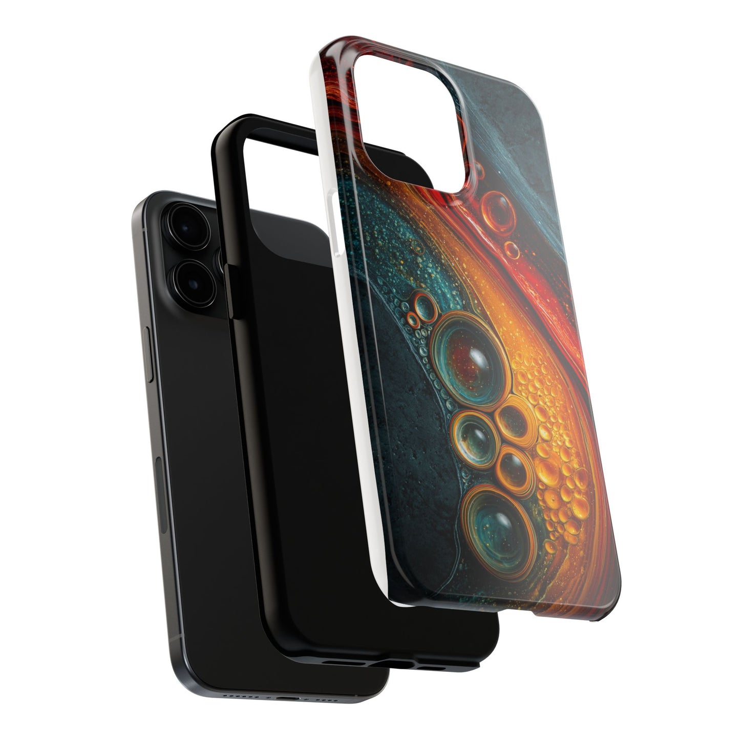 Vibrant Abstract Phone Case - Tough Protection with Style
