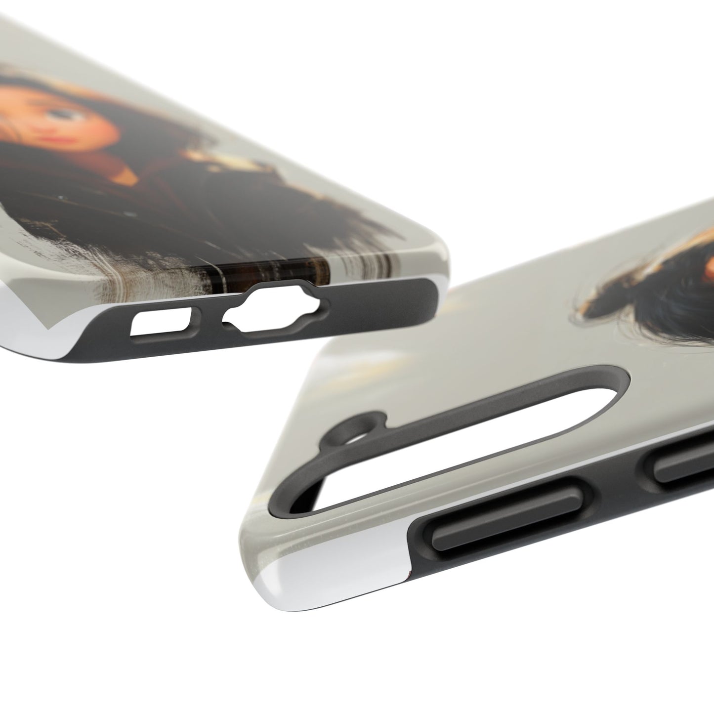Artistic Tough Phone Case - Unique Design for Creative Souls