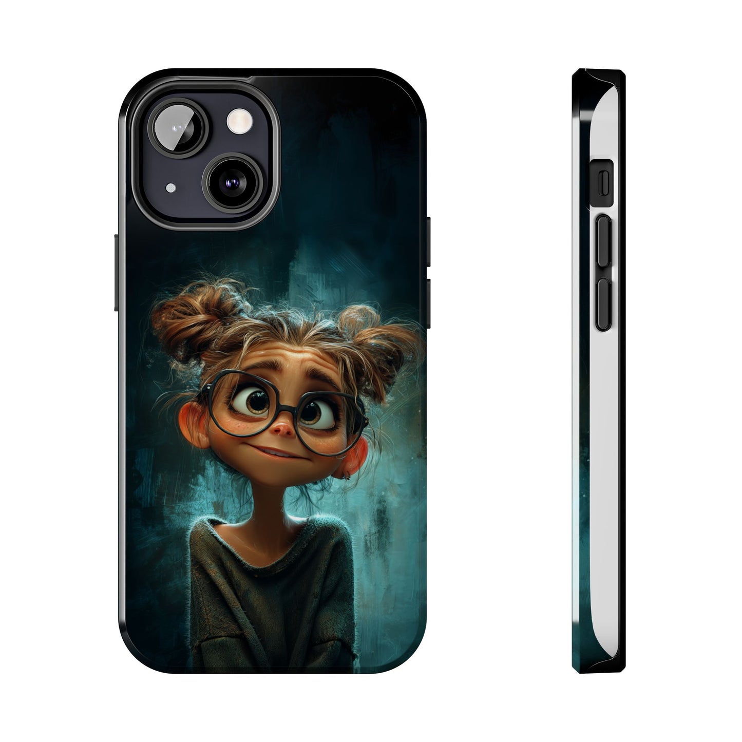 Cute Character Tough Phone Case - Perfect Gift for Kids and Teens