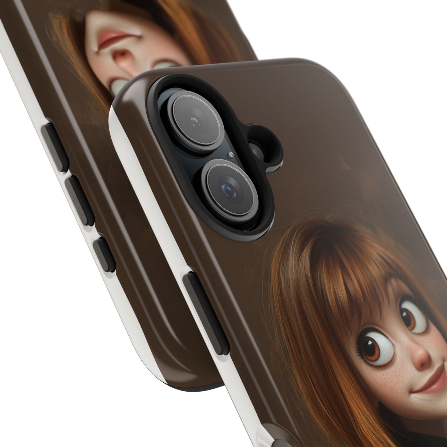 Cute Cartoon Character Tough Phone Case - Durable & Stylish Protection