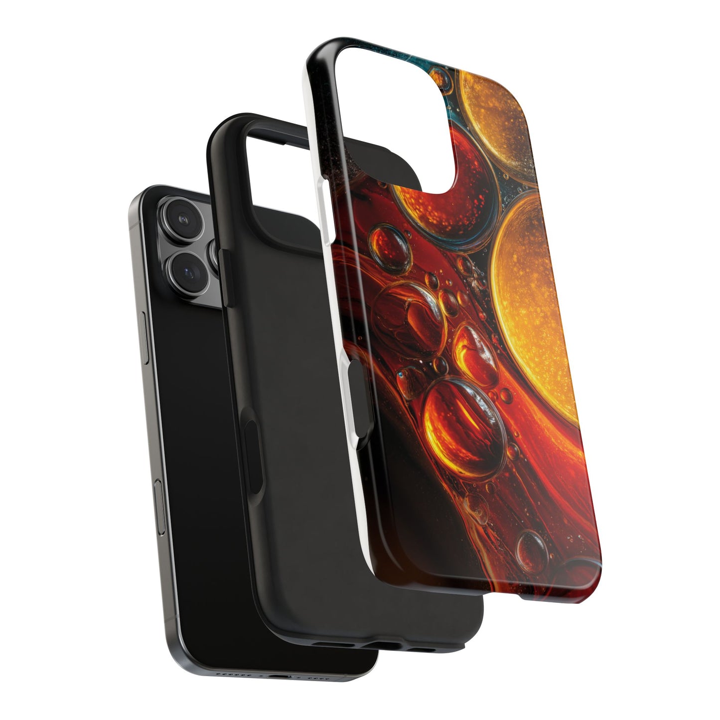 Vibrant Abstract Tough Phone Case - Protective Cover with Colorful Design