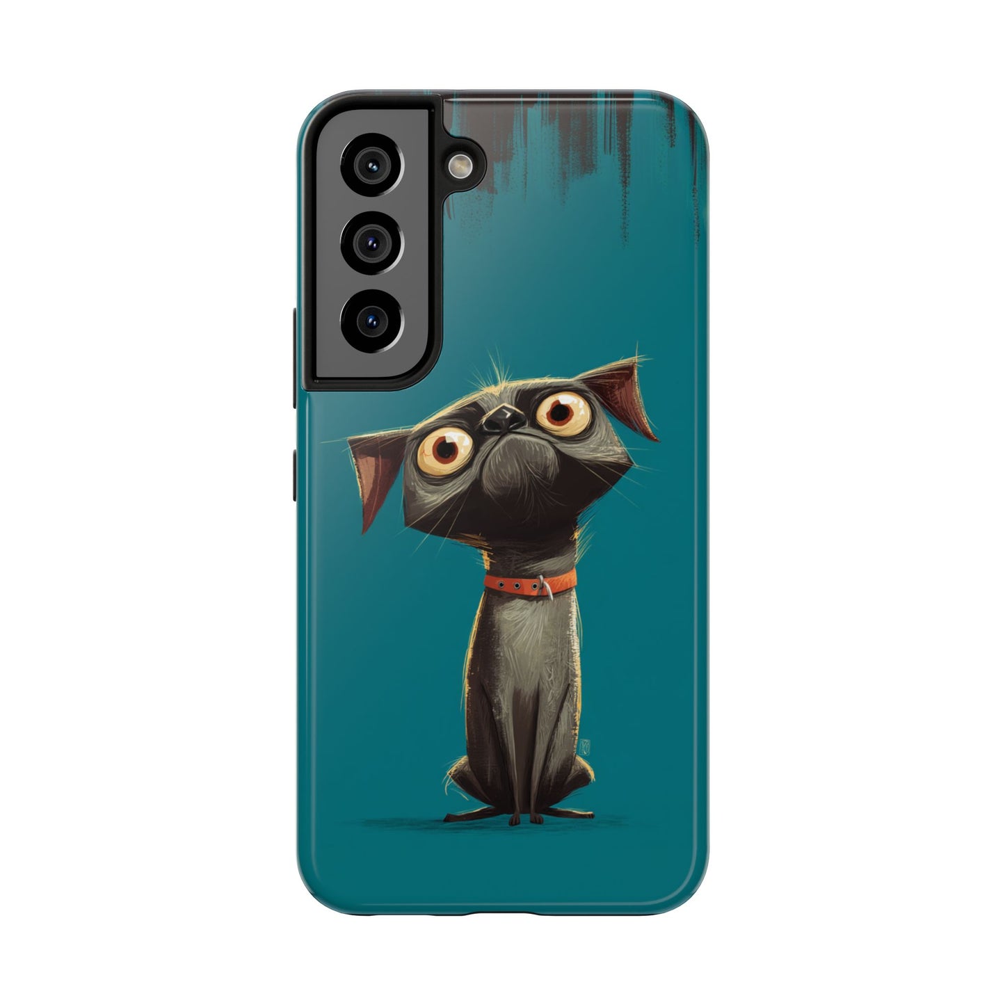 Cute Dog Tough Phone Case - Durable Protection for Pet Lovers