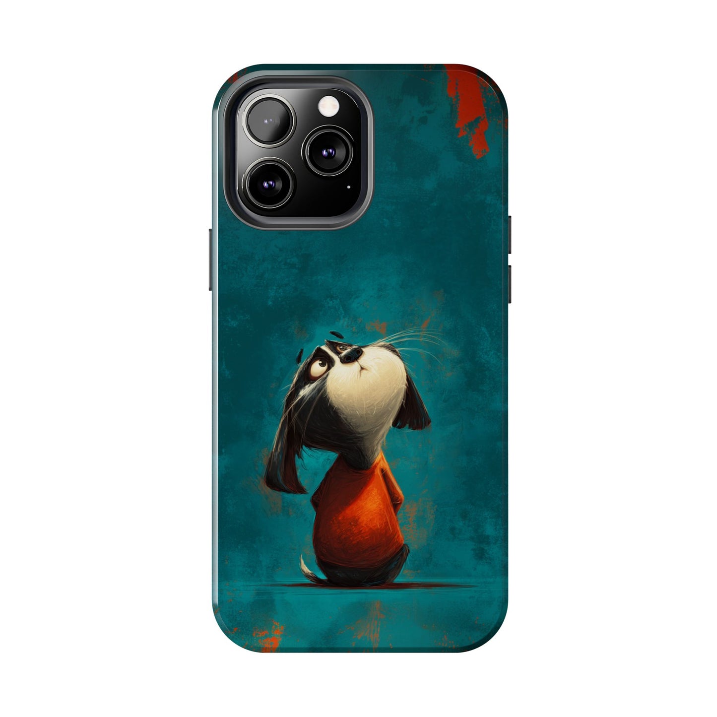 Whimsical Dog Tough Phone Case - Perfect for Pet Lovers!