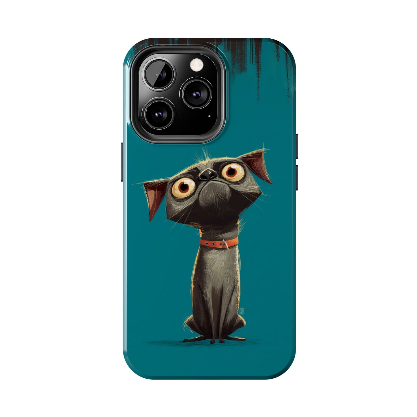 Cute Dog Tough Phone Case - Durable Protection for Pet Lovers