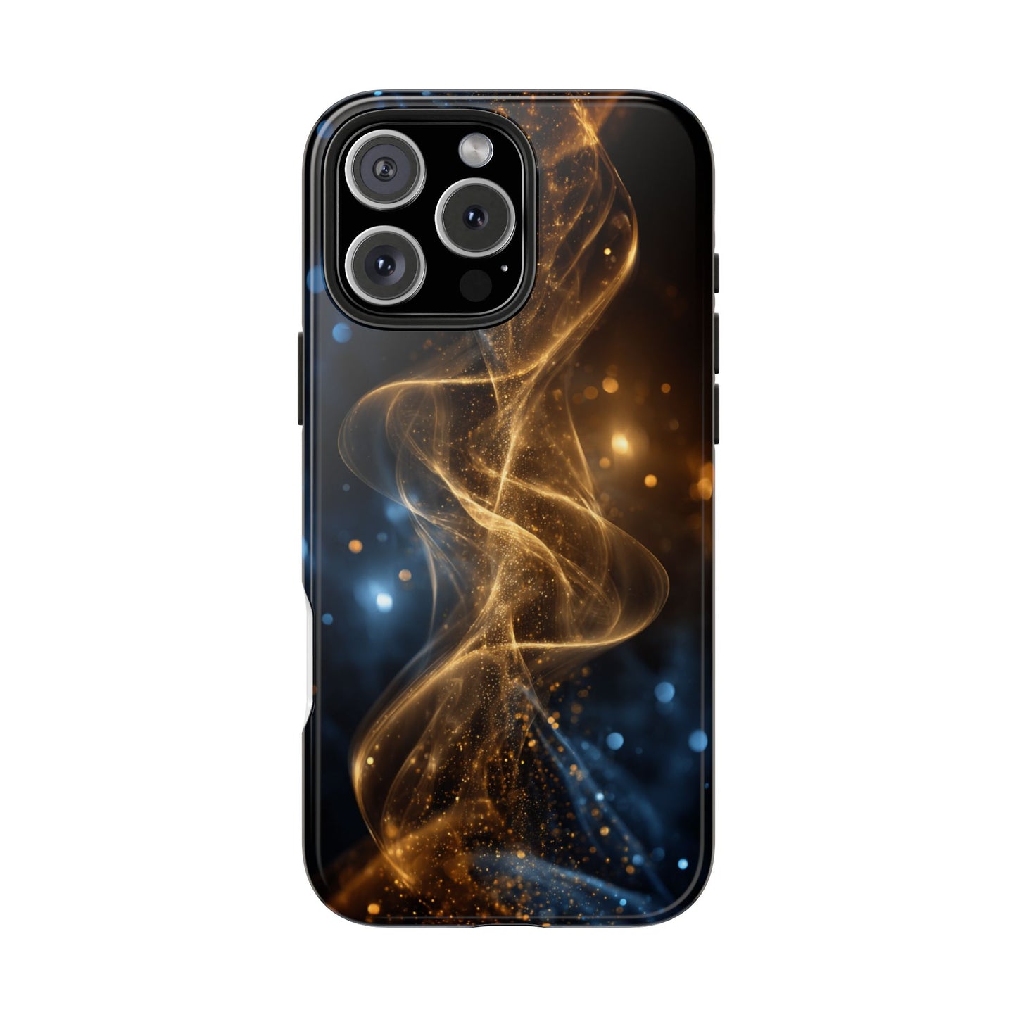 Stylish Tough Phone Cases with Sparkling Swirls Design