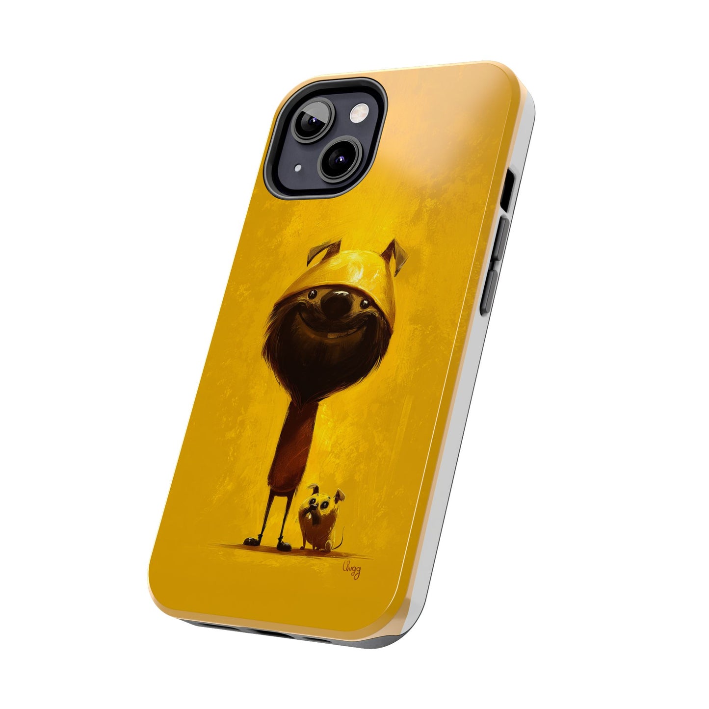 Cute Dog-Themed Tough Phone Cases - Durable Protection & Fun Design