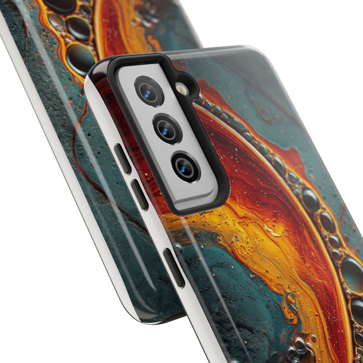 Vibrant Abstract Tough Phone Cases - Stylish Protection