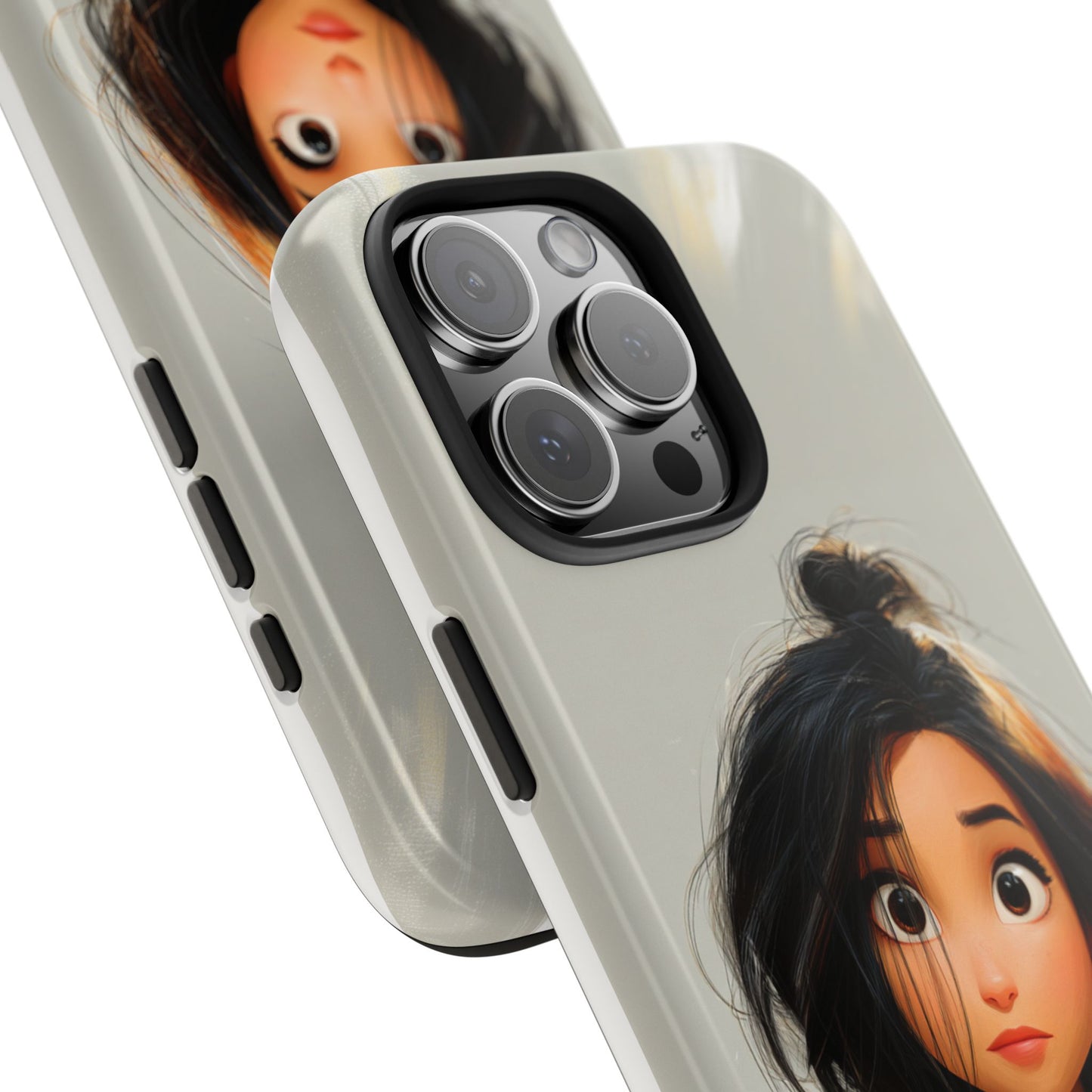 Artistic Tough Phone Case - Unique Design for Creative Souls