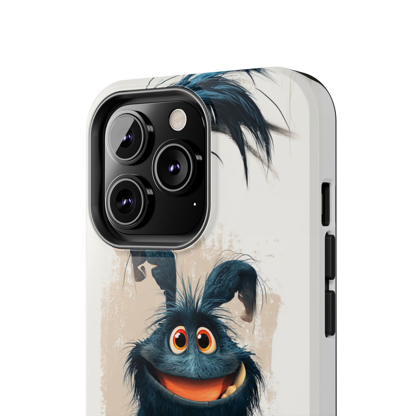 Whimsical Monster Tough Phone Case - Durable Protection for Fun-Loving Individuals