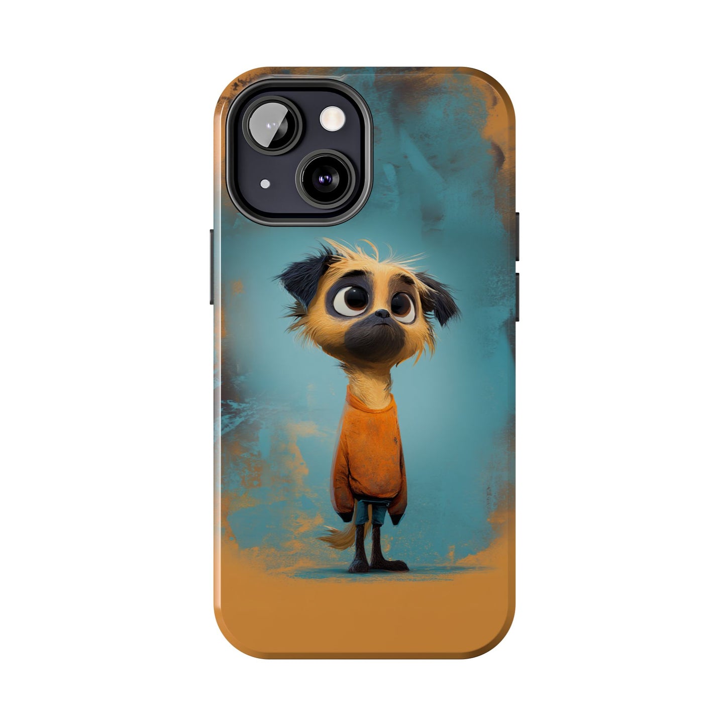 Cute Cartoon Dog Tough Phone Case for Pet Lovers