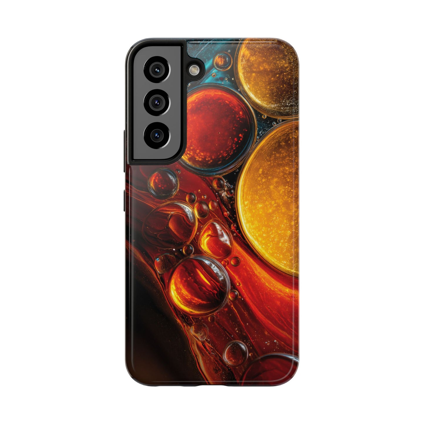 Vibrant Abstract Tough Phone Case - Protective Cover with Colorful Design