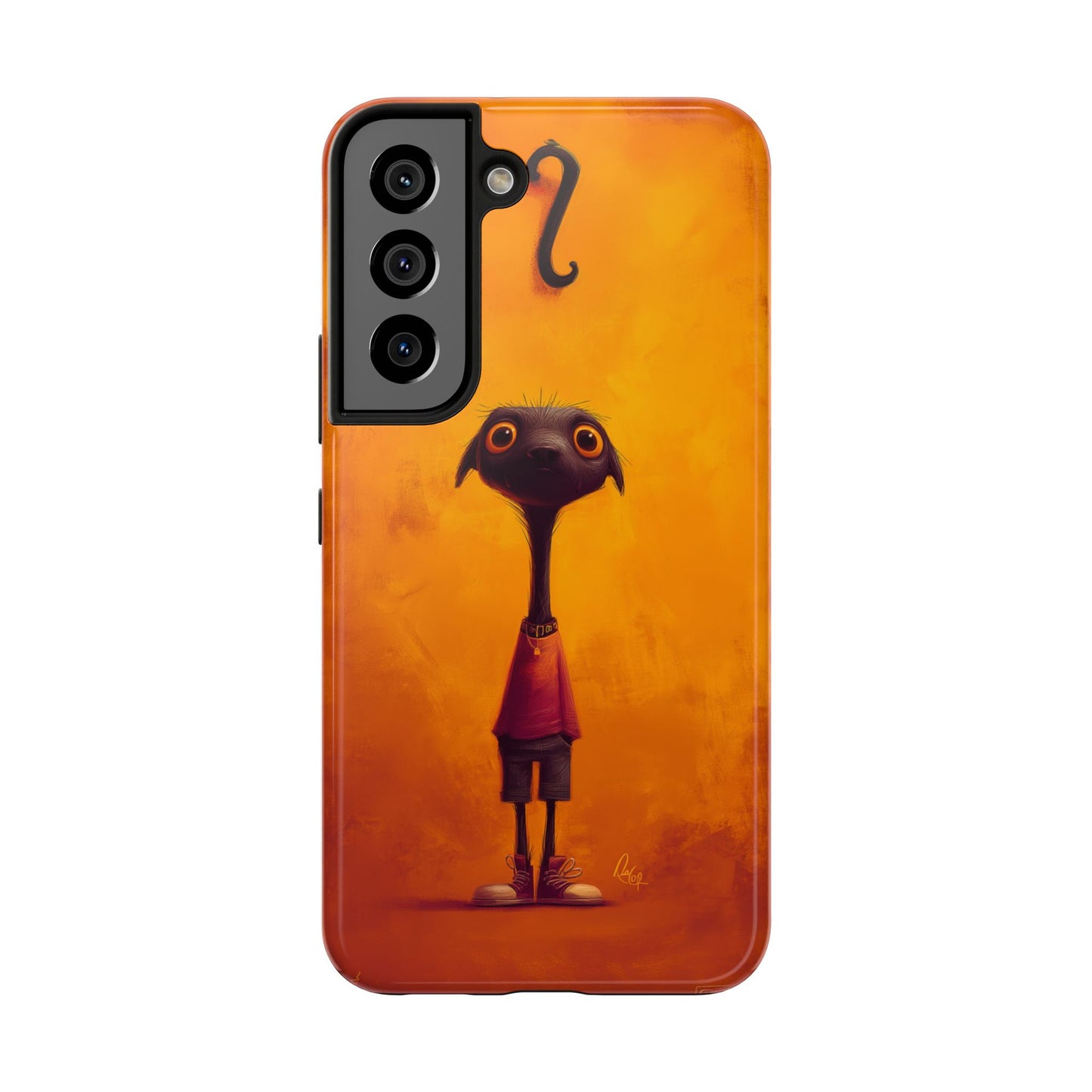 Whimsical Tough Phone Cases - Unique, Durable Design for Creative Minds