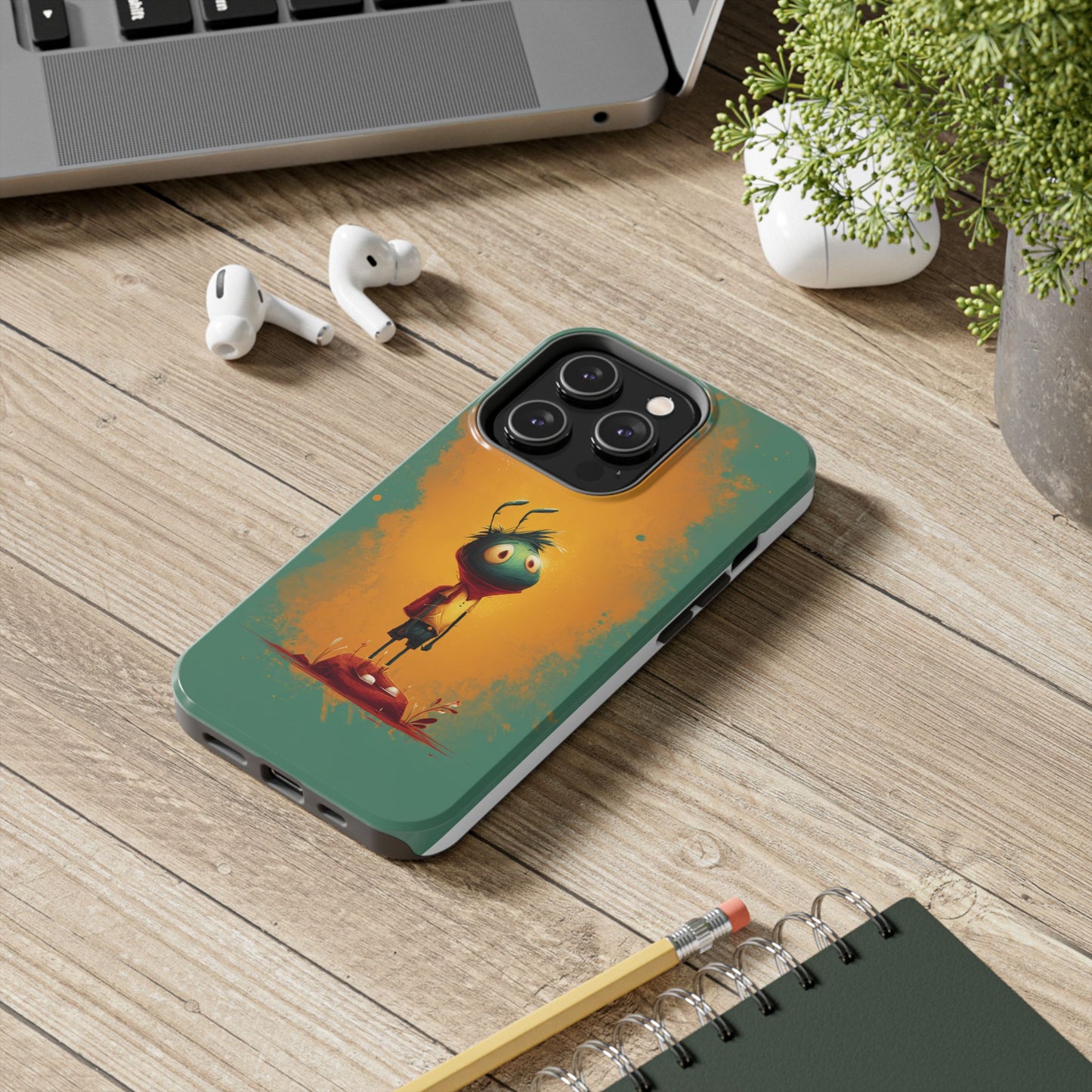 Whimsical Tough Phone Cases for Kids – Vibrant Character Design