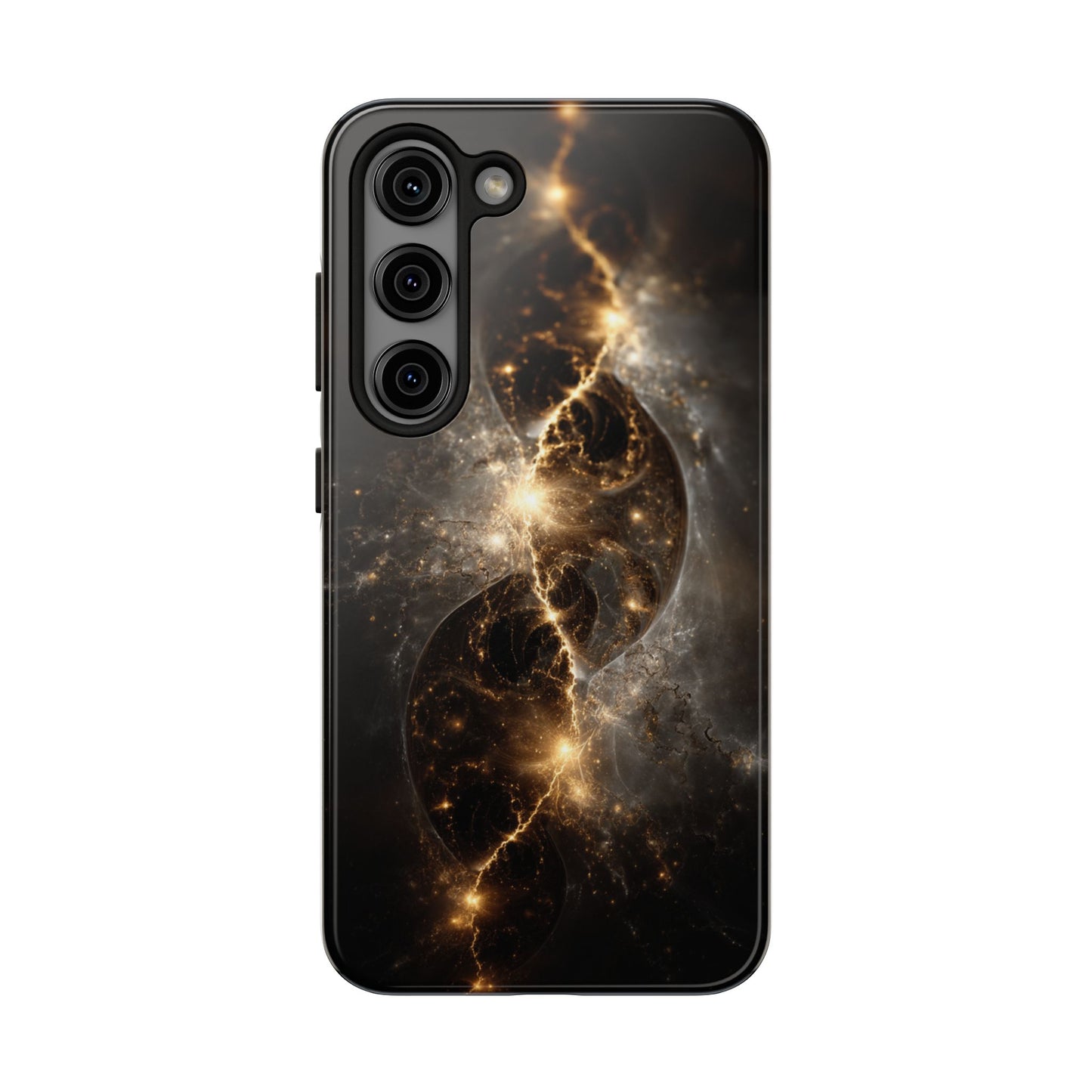 Galaxy-Inspired Tough Phone Case - Cosmic Protection for Your Device
