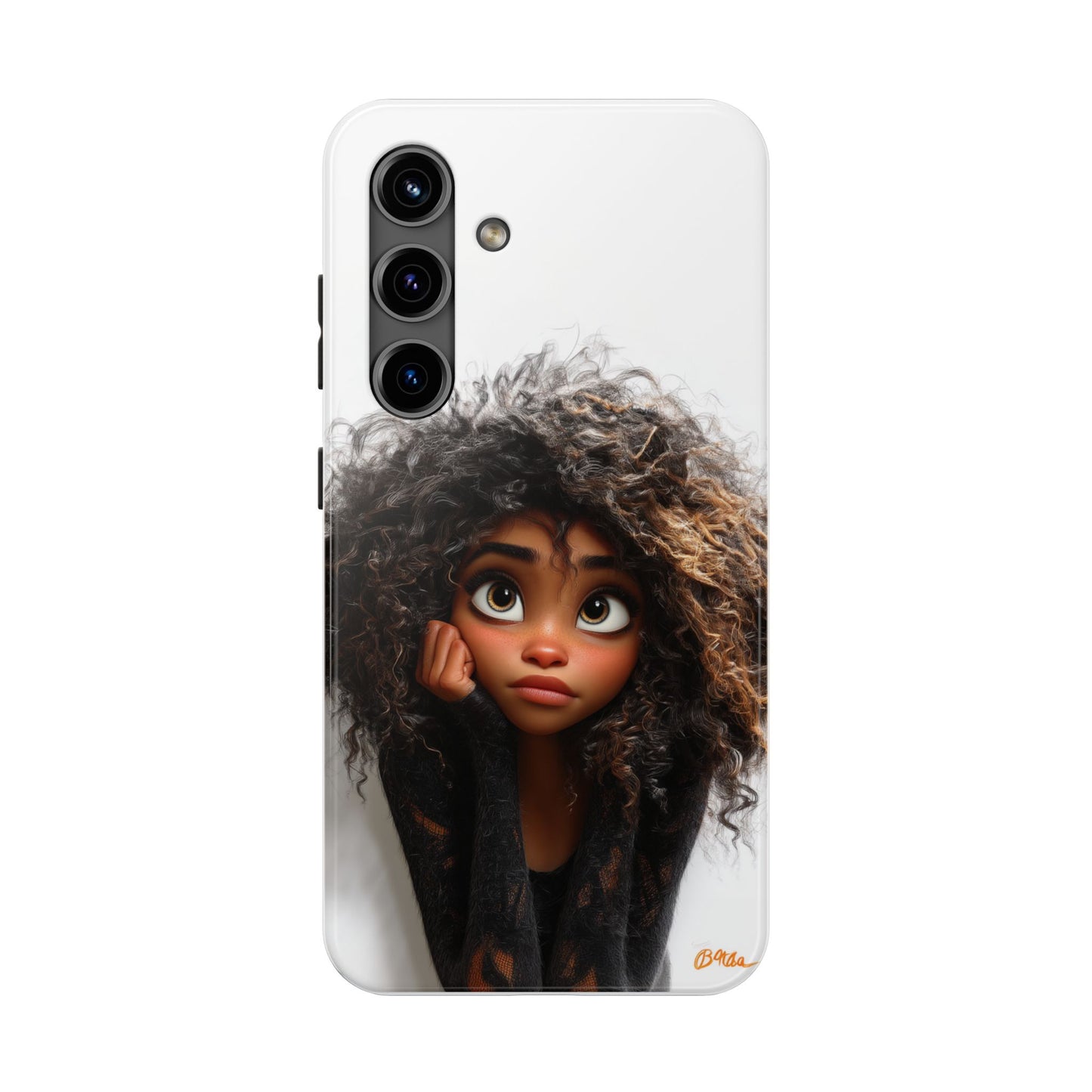 Whimsical Tough Phone Case – Playful Character Design for Teens & Creatives
