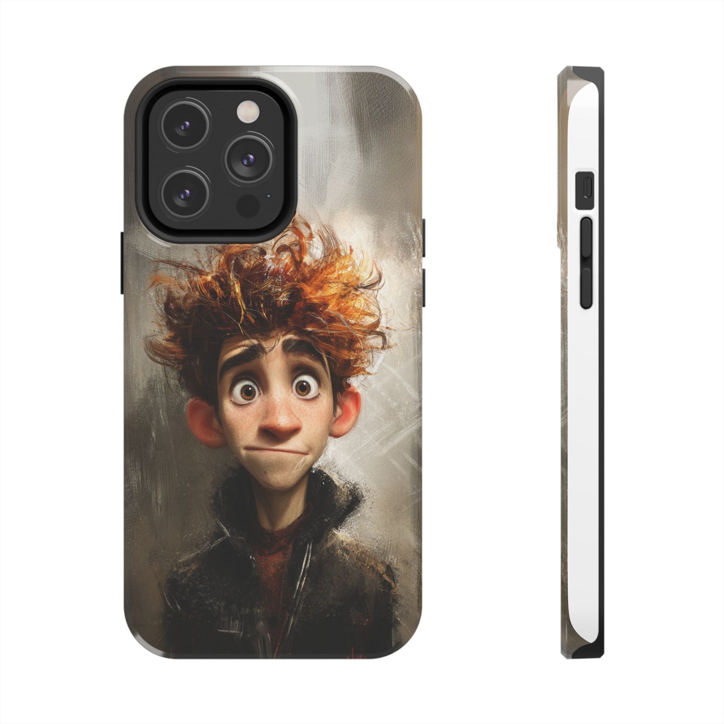 Whimsical Tough Phone Case – Unique Art Design for Creative Souls