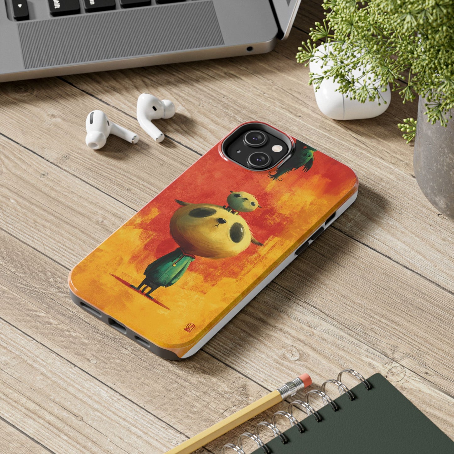 Whimsical Tough Phone Cases - Cute Animal Design for Trendy Protection