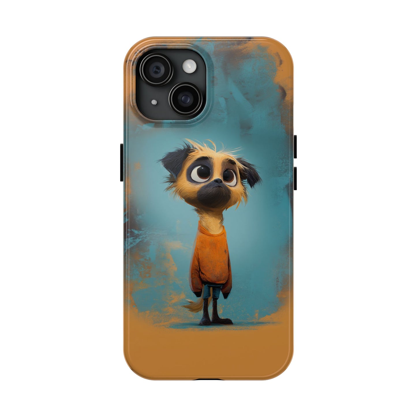 Cute Cartoon Dog Tough Phone Case for Pet Lovers