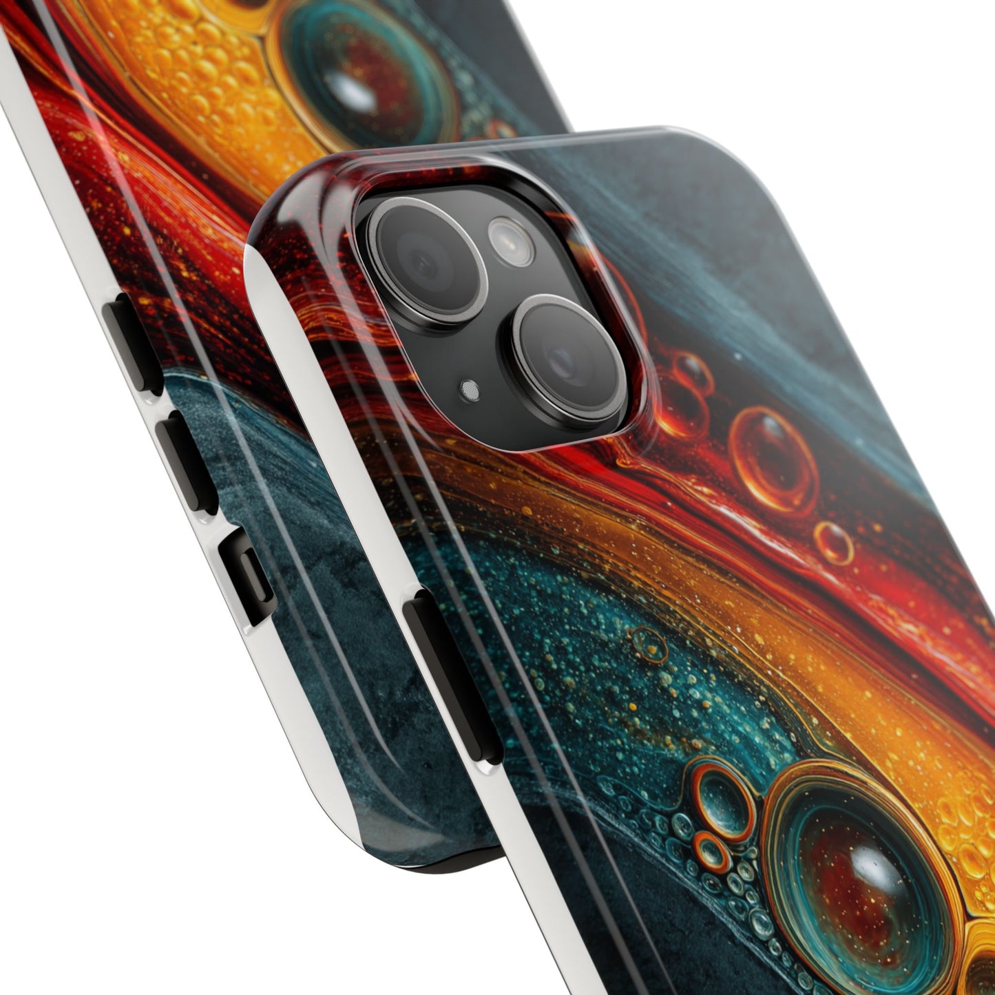 Vibrant Abstract Phone Case - Tough Protection with Style