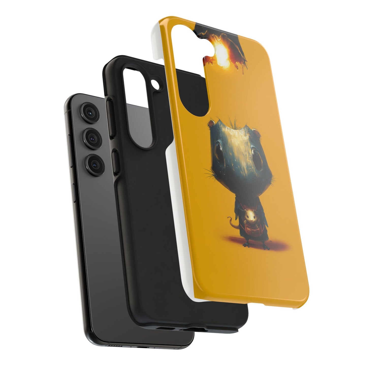 Whimsical Tough Phone Case | Cute Character Design for Animal Lovers