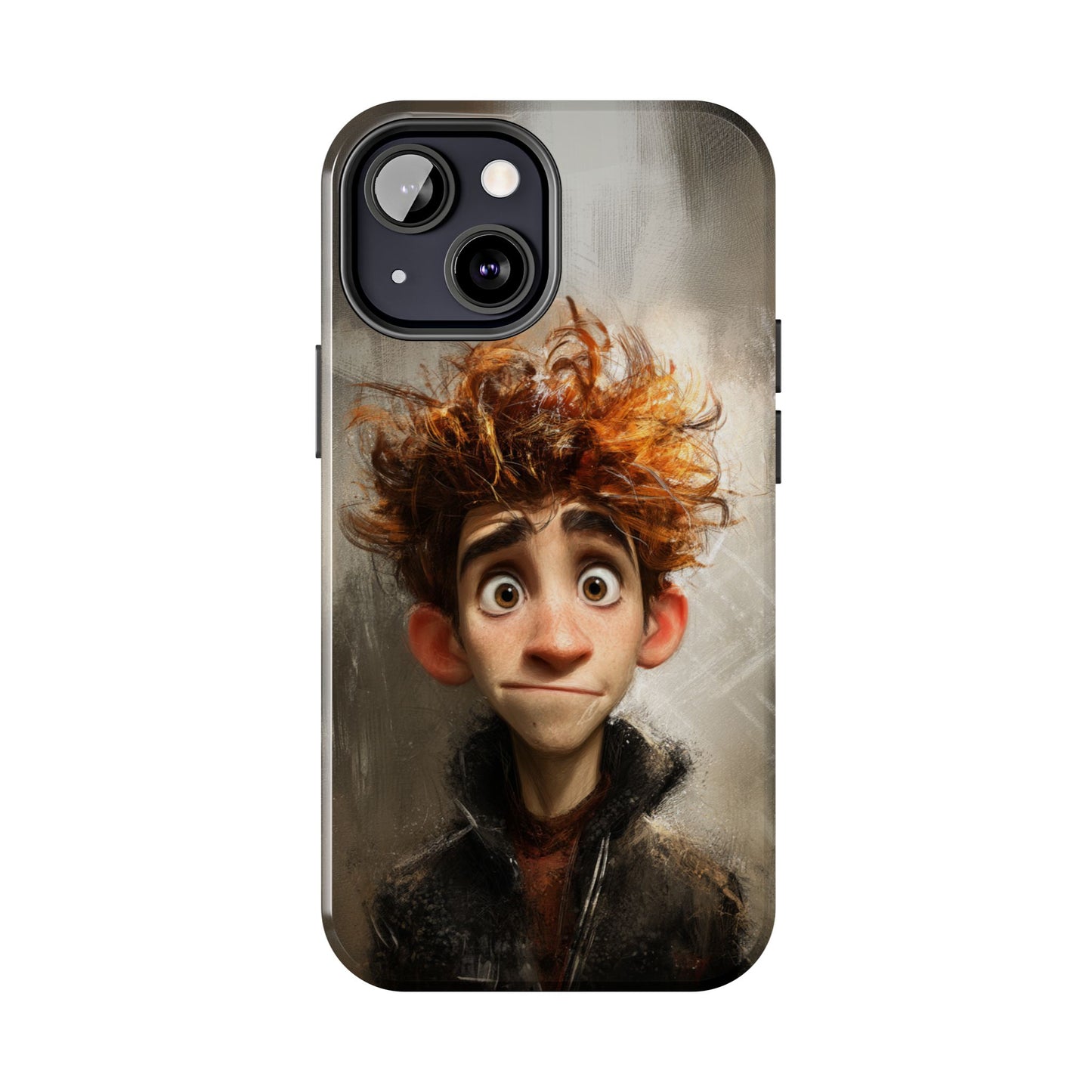 Whimsical Tough Phone Case – Unique Art Design for Creative Souls