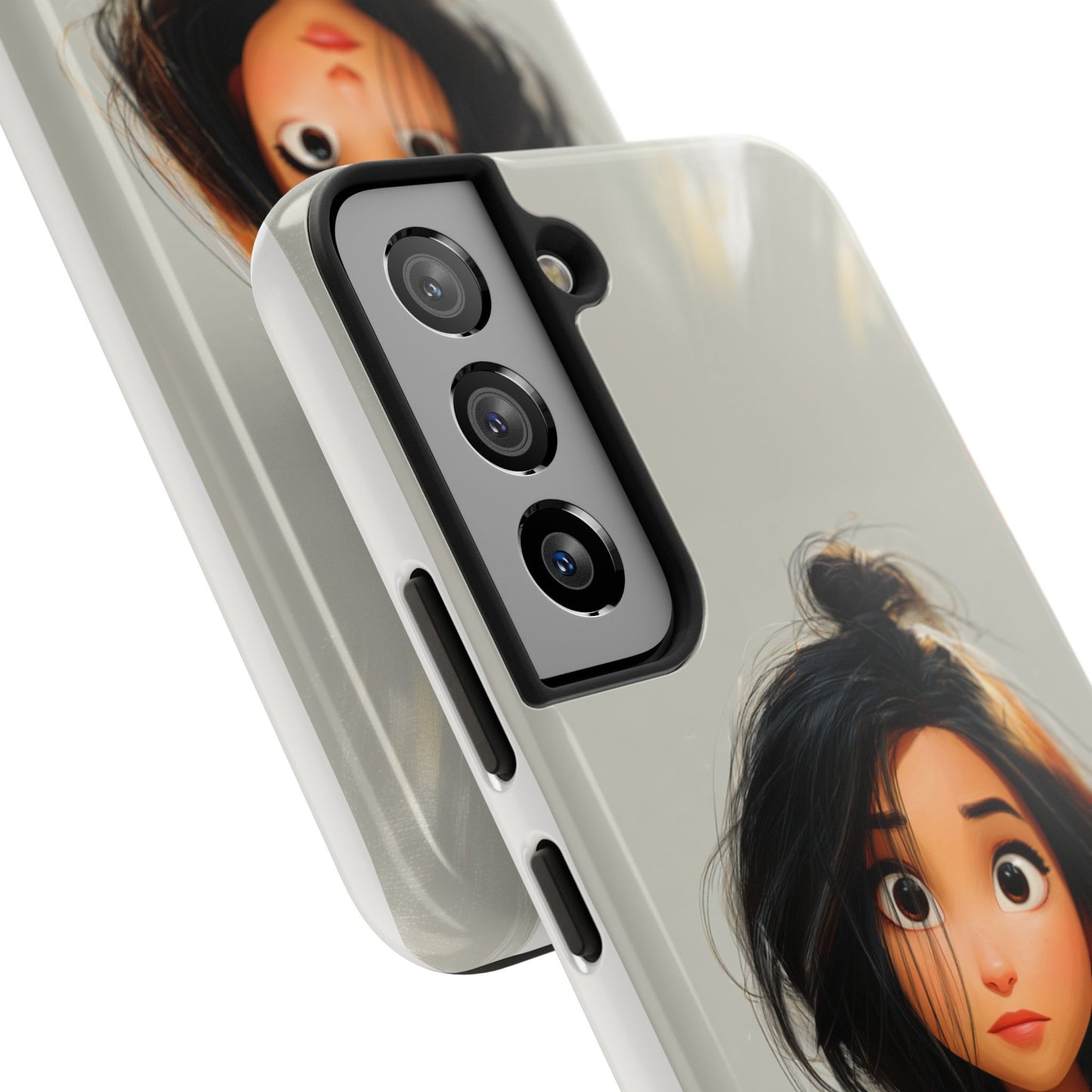Artistic Tough Phone Case - Unique Design for Creative Souls
