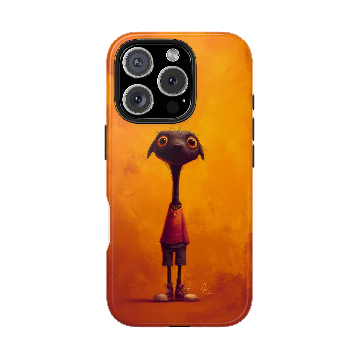 Whimsical Tough Phone Cases - Unique, Durable Design for Creative Minds
