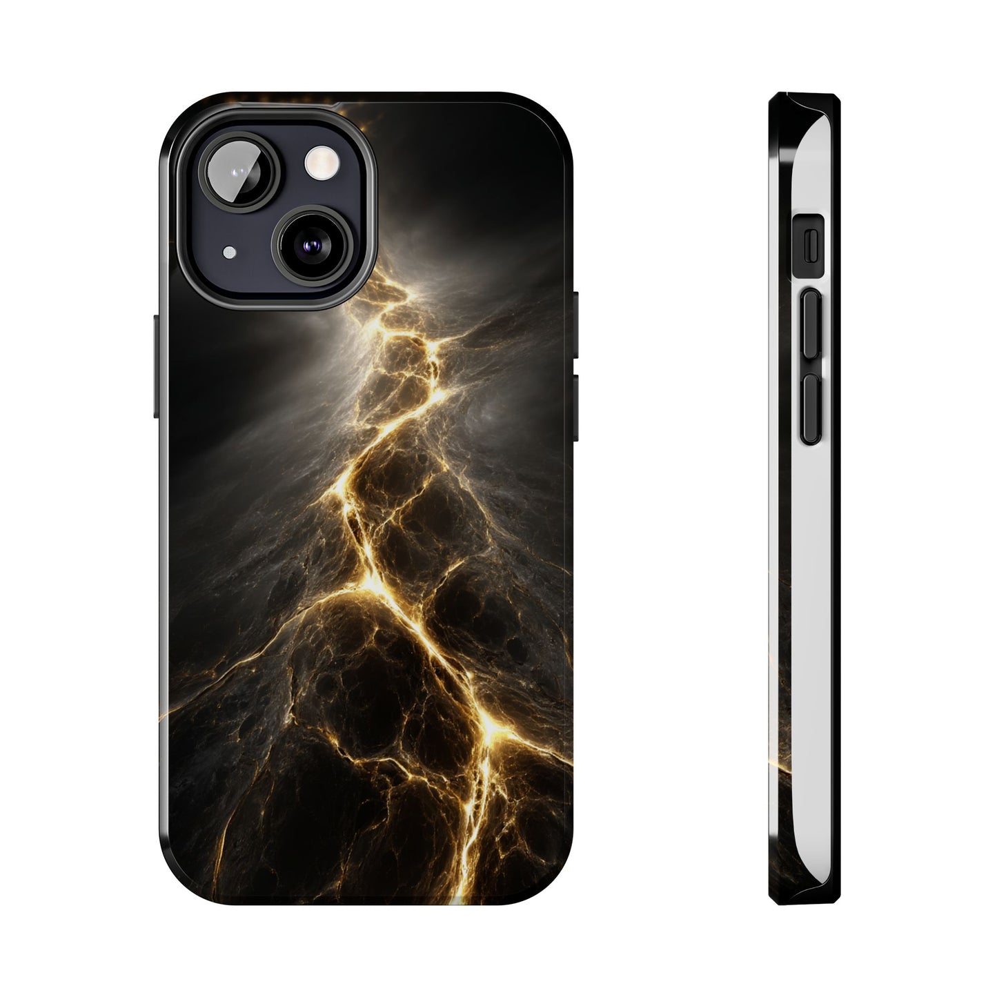 Lightning Bolt Tough Phone Case - Durable & Stylish Protection
