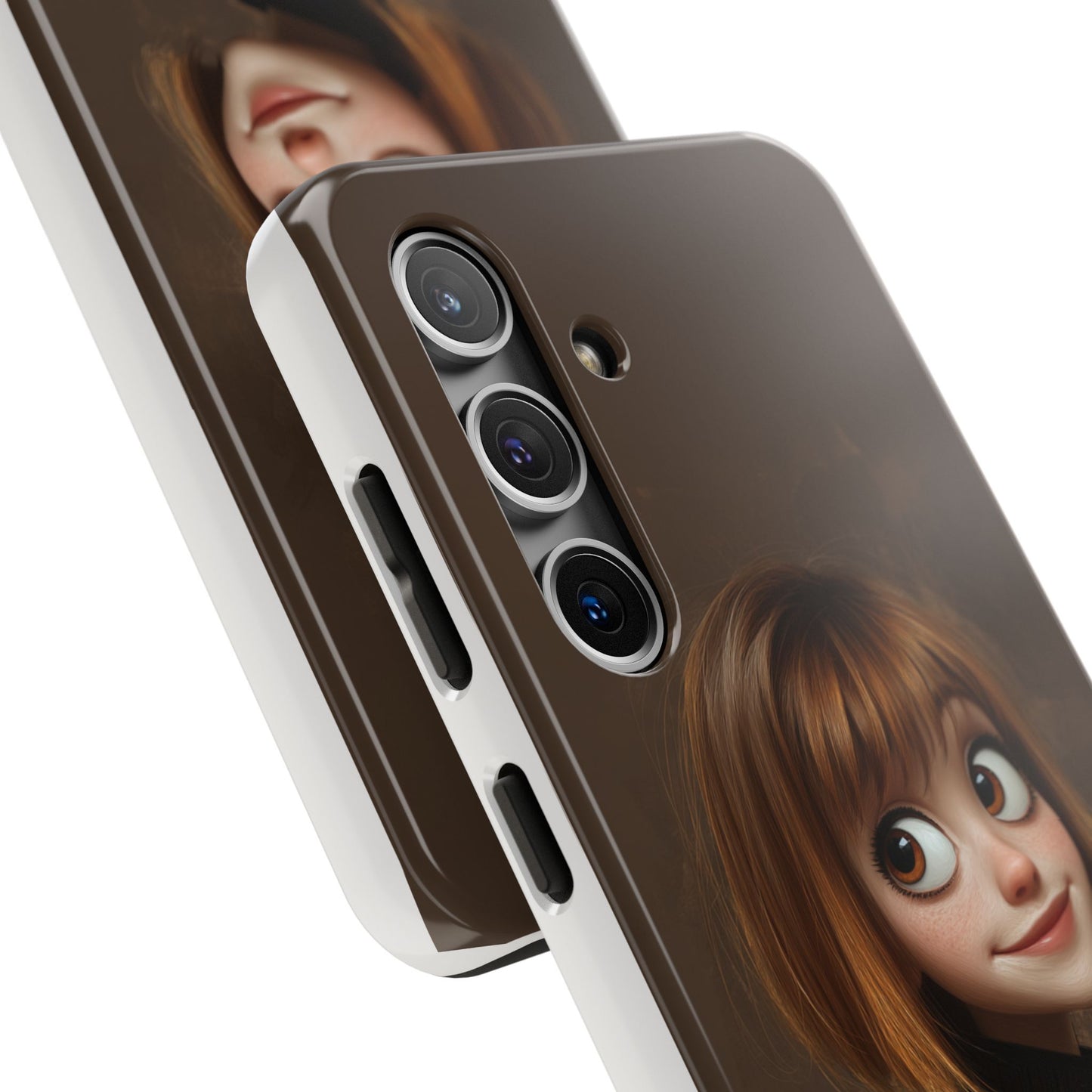 Cute Cartoon Character Tough Phone Case - Durable & Stylish Protection