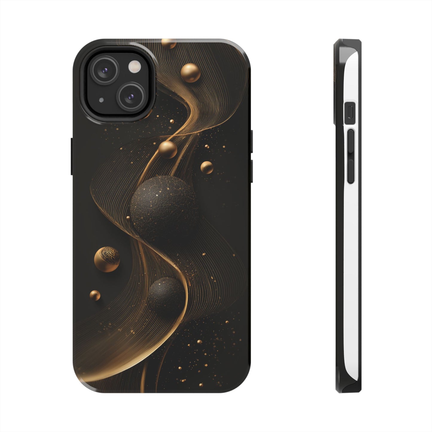 Elegant Abstract Galaxy Tough Phone Case - Perfect for Cosmic Art Lovers