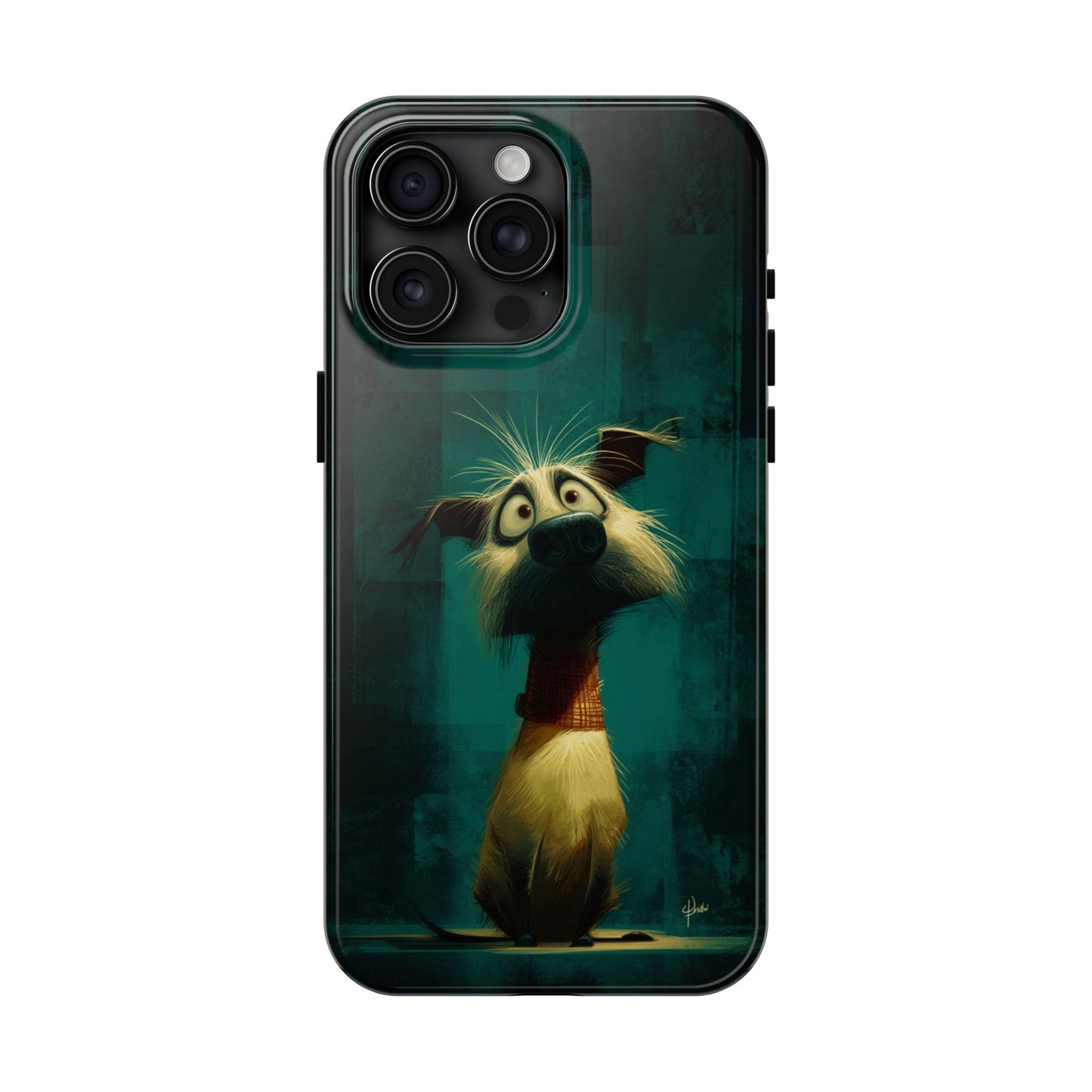 Cute Pet-Inspired Tough Phone Case - Ideal for Animal Lovers