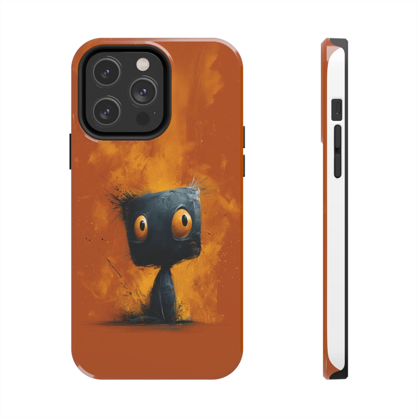 Cute Monster Tough Phone Case - Durable Protector for Kids & Adults