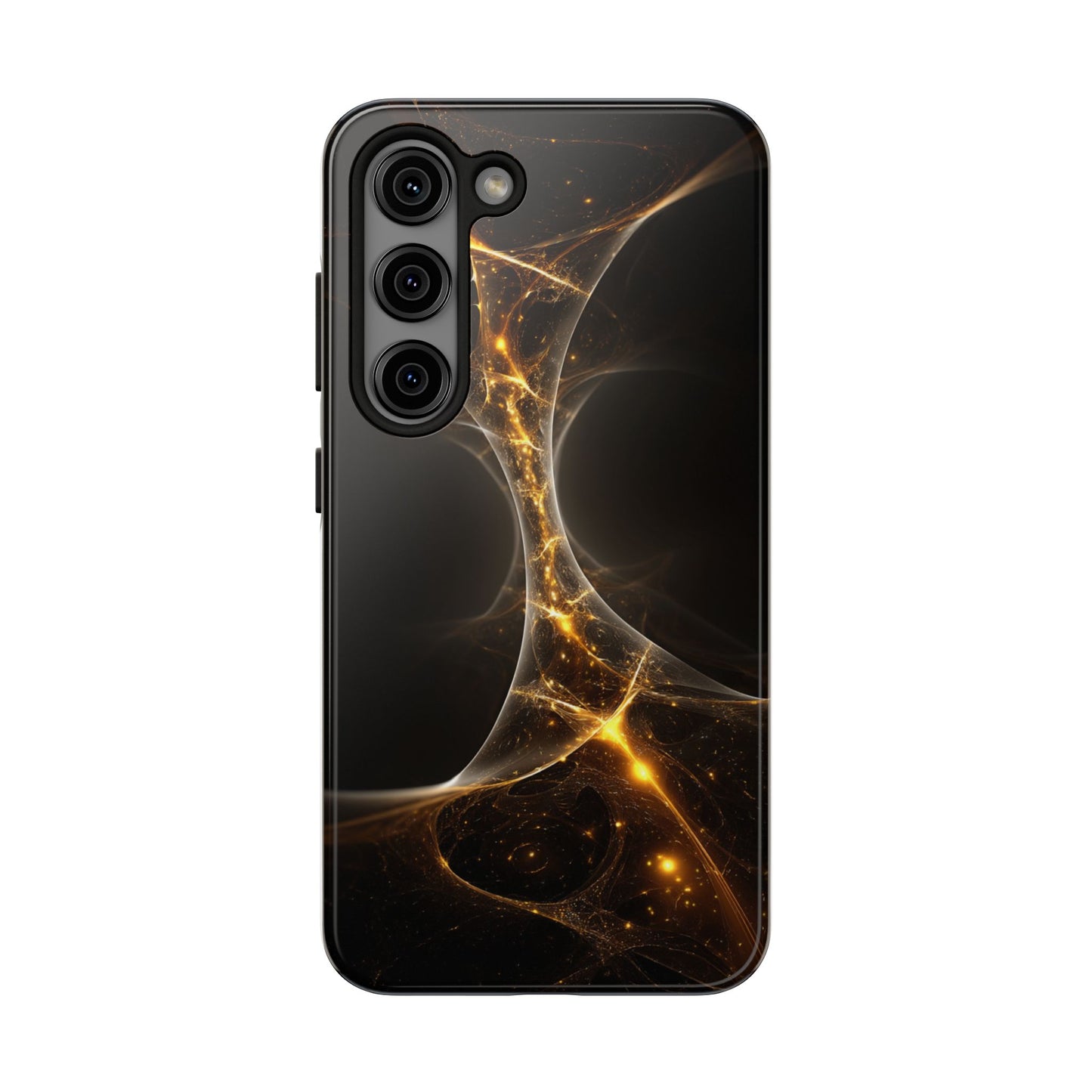 Cosmic Glow Tough Phone Case - Durable Protection with Stellar Design