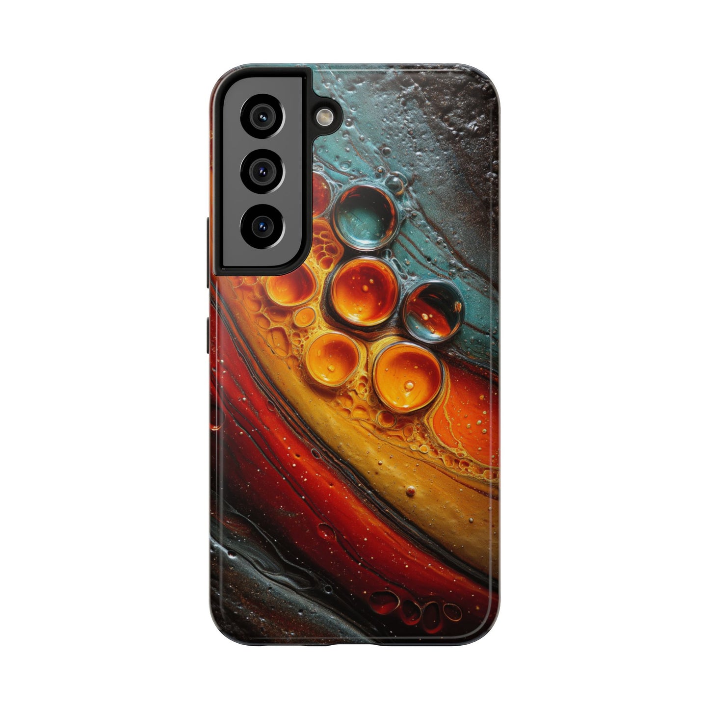 Artistic Tough Phone Case - Unique Abstract Design for Durable Protection