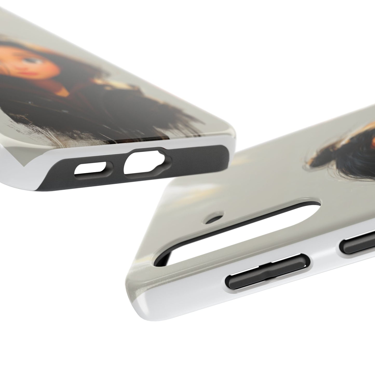 Artistic Tough Phone Case - Unique Design for Creative Souls