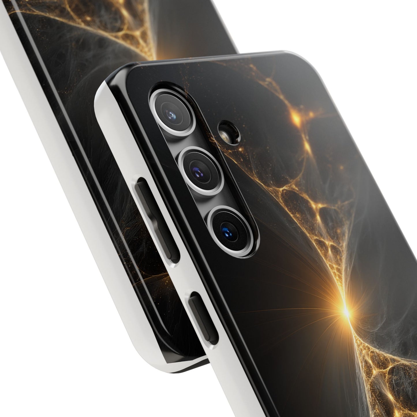 Cosmic Glow Tough Phone Case - Durable Protection with Stunning Galaxy Design