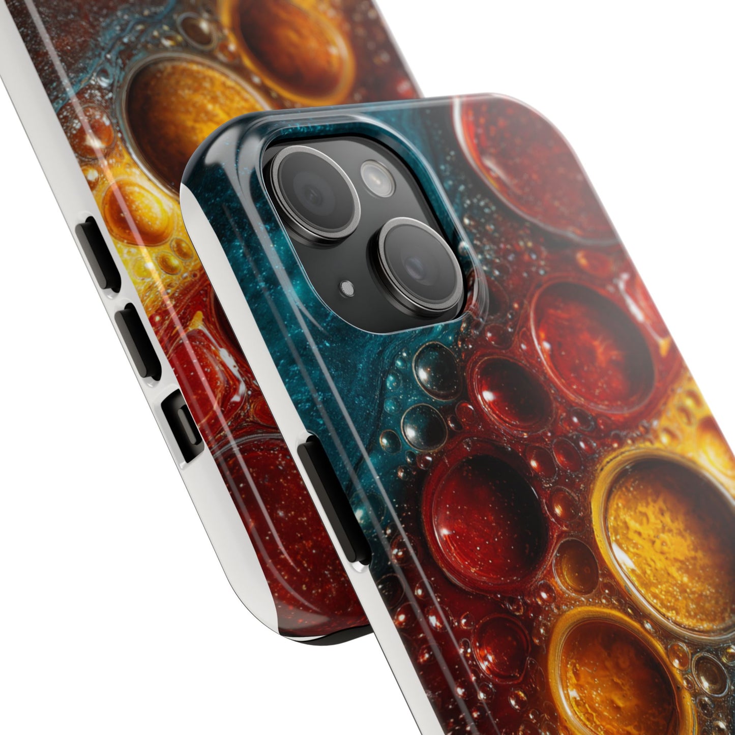 Vibrant Abstract Tough Phone Case - Durable and Stylish Protection