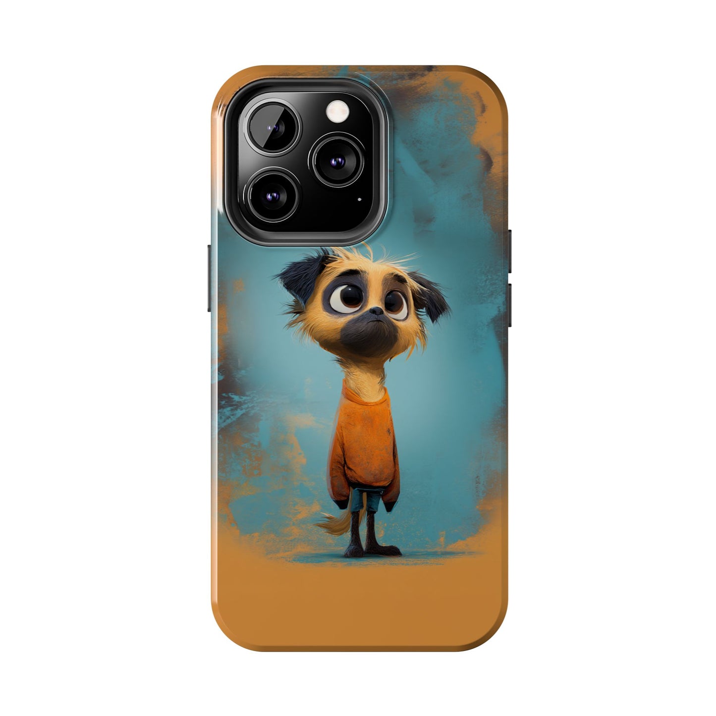 Cute Cartoon Dog Tough Phone Case for Pet Lovers