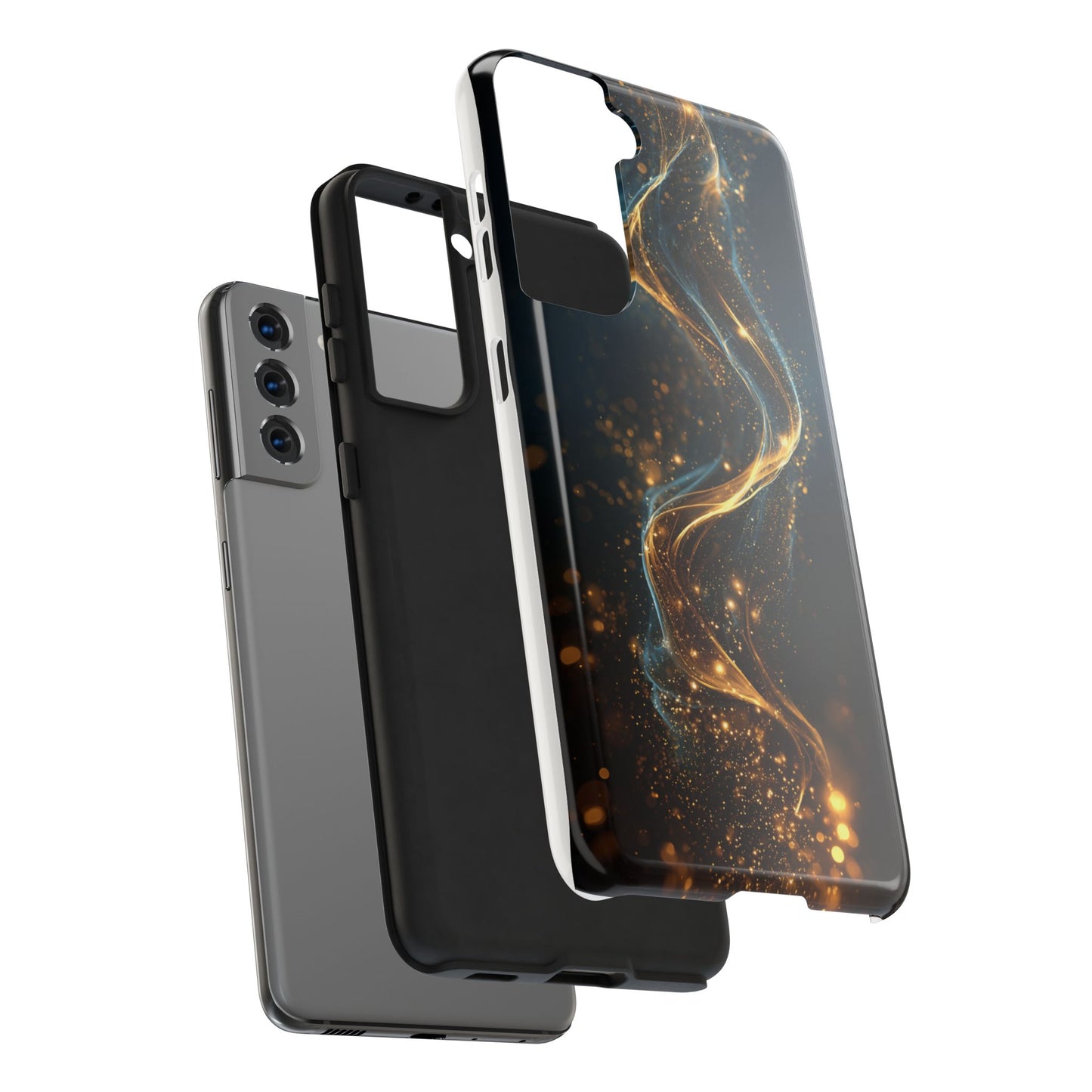 Elegant Glitter Tough Phone Case - Stylish & Durable Protection