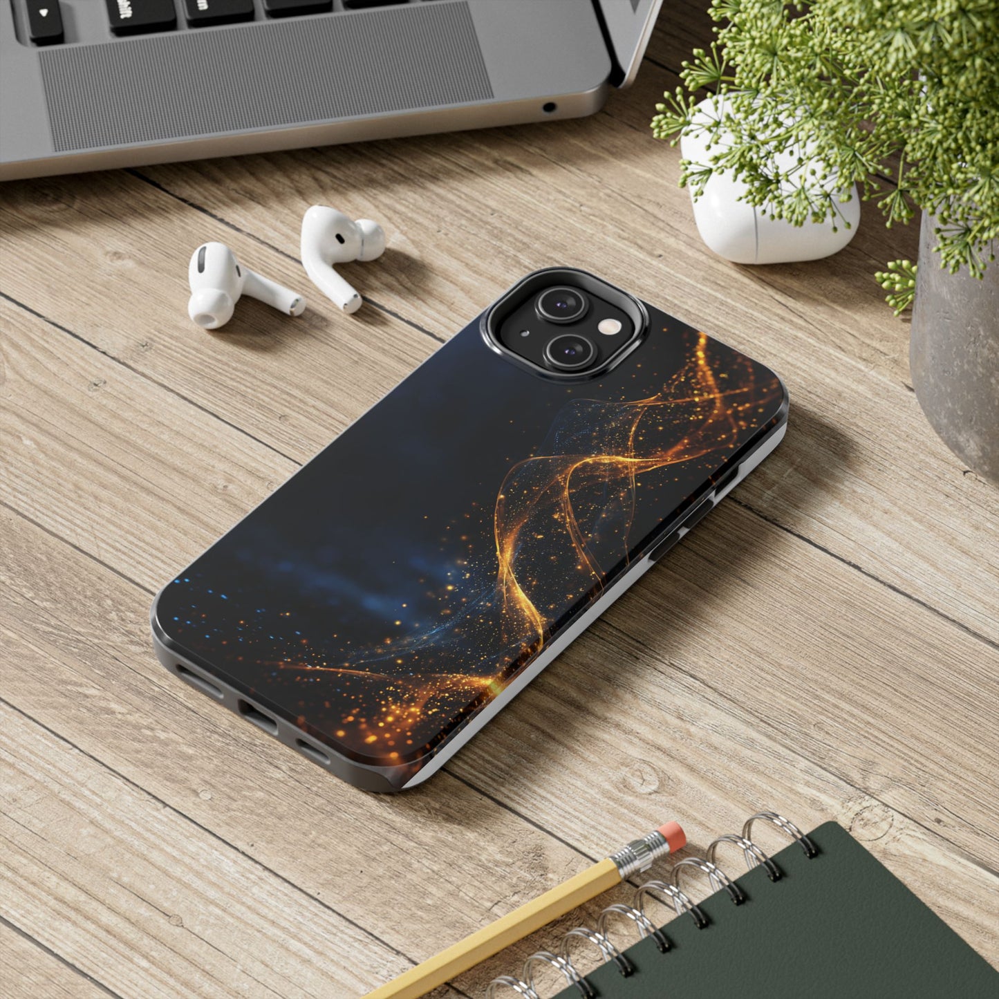 Galaxy Sparkle Tough Phone Case - Durable Protection with Elegant Design