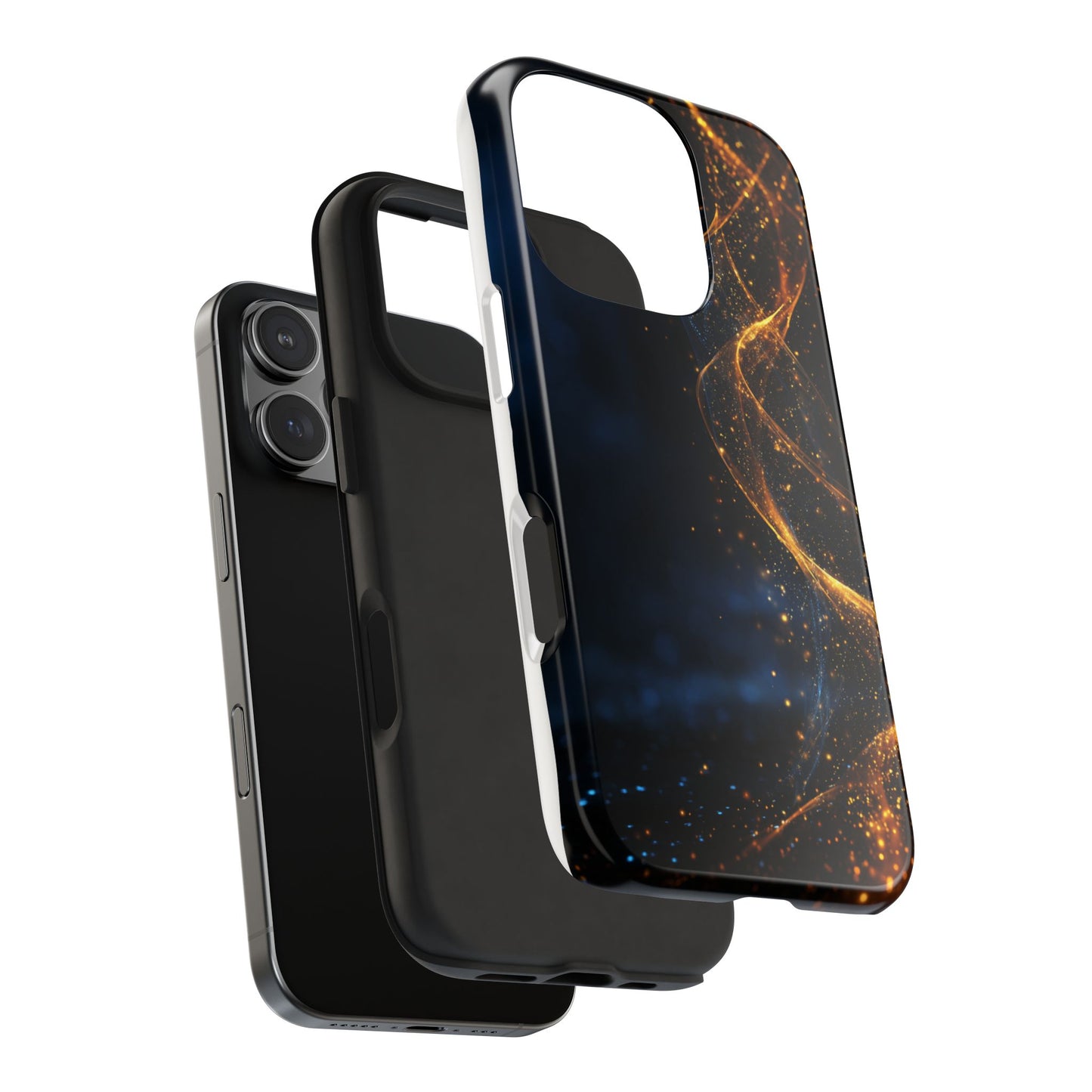Galaxy Sparkle Tough Phone Case - Durable Protection with Elegant Design