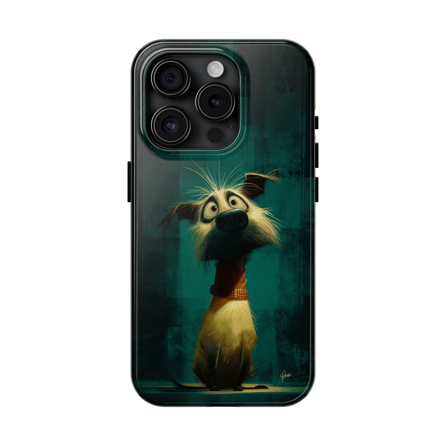 Cute Pet-Inspired Tough Phone Case - Ideal for Animal Lovers