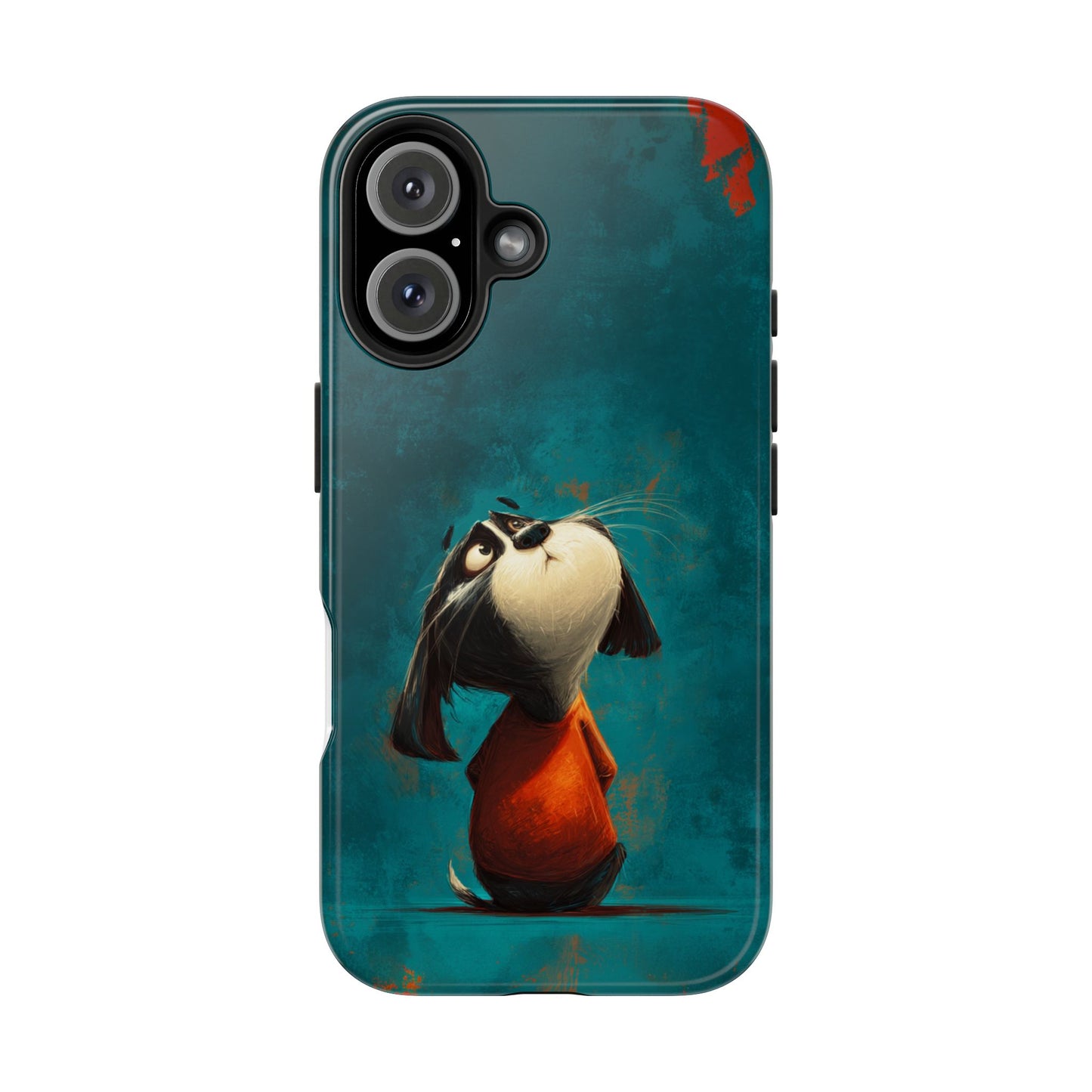 Whimsical Dog Tough Phone Case - Perfect for Pet Lovers!